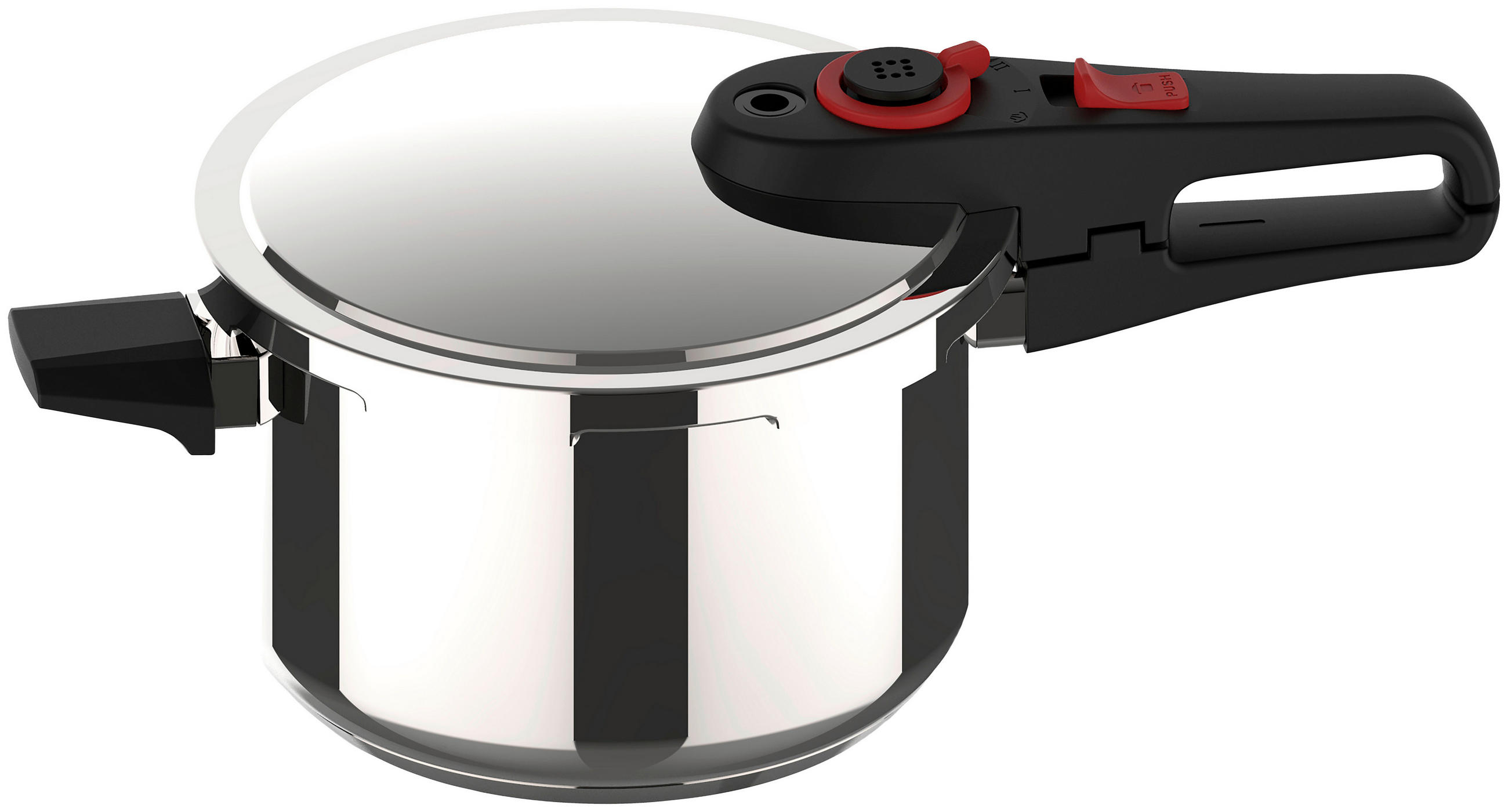 MICHELINO Kochtopf silber Edelstahl B/H/L: ca. 26,5x25,5x40 cm