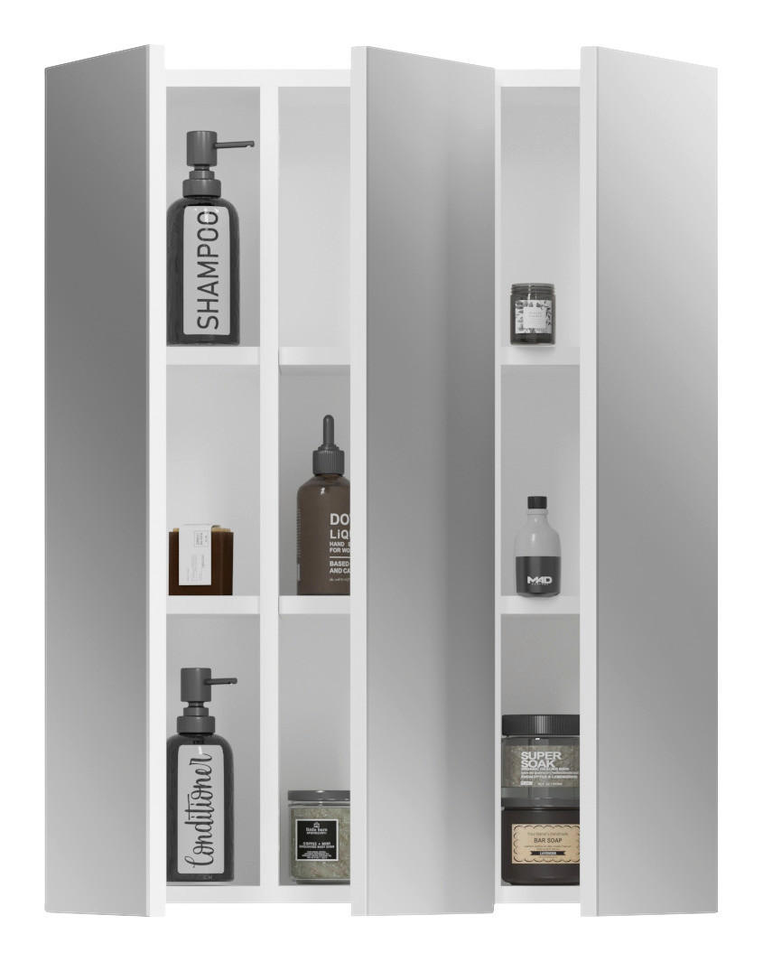 Thumbnail - Spiegelschrank Michigan Eiche Eiche Viking Nachbildung B/H/T: ca. 60x76x20 cm