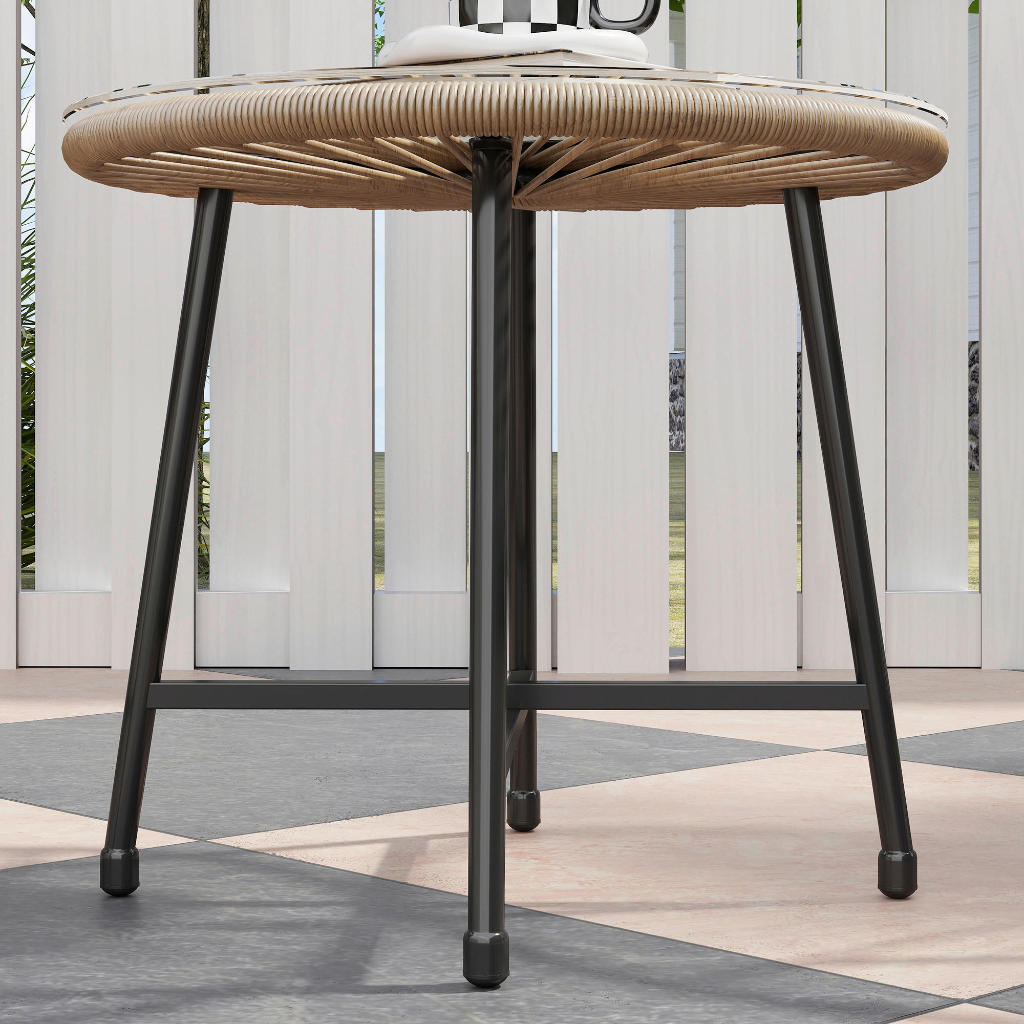 Thumbnail - Outsunny Gartenmöbel-Set B/H/L: ca. 68x81x72 cm