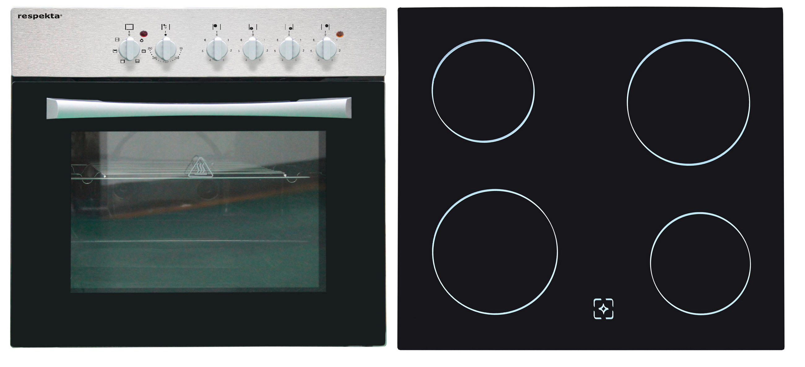 Thumbnail - Respekta Winkelküche Economy weiß matt B/H/T: ca. 310x200x172 cm