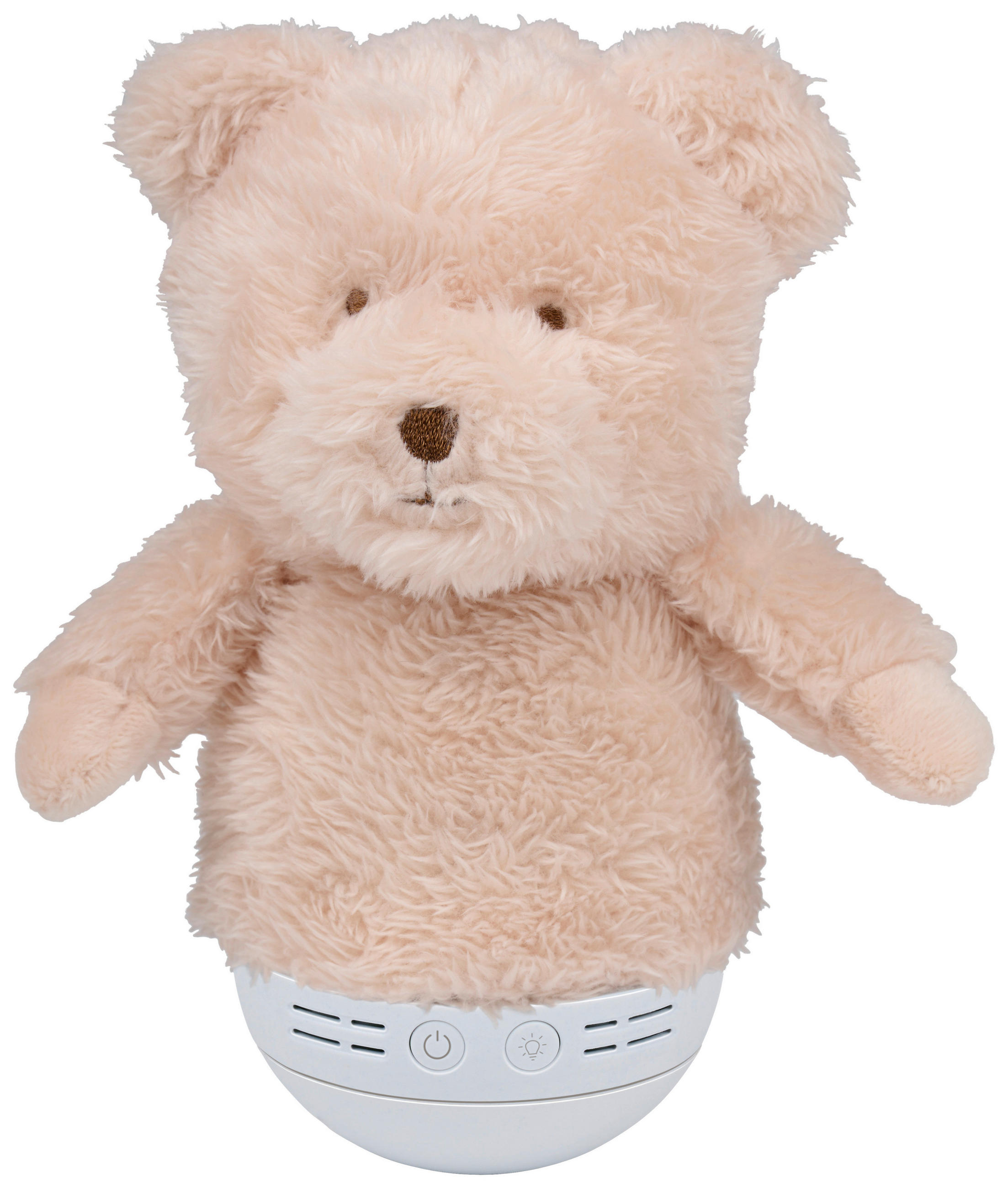 Edco LED-Wackel-Nachtlicht Bär beige B/H/L: ca. 14x11x19 cm