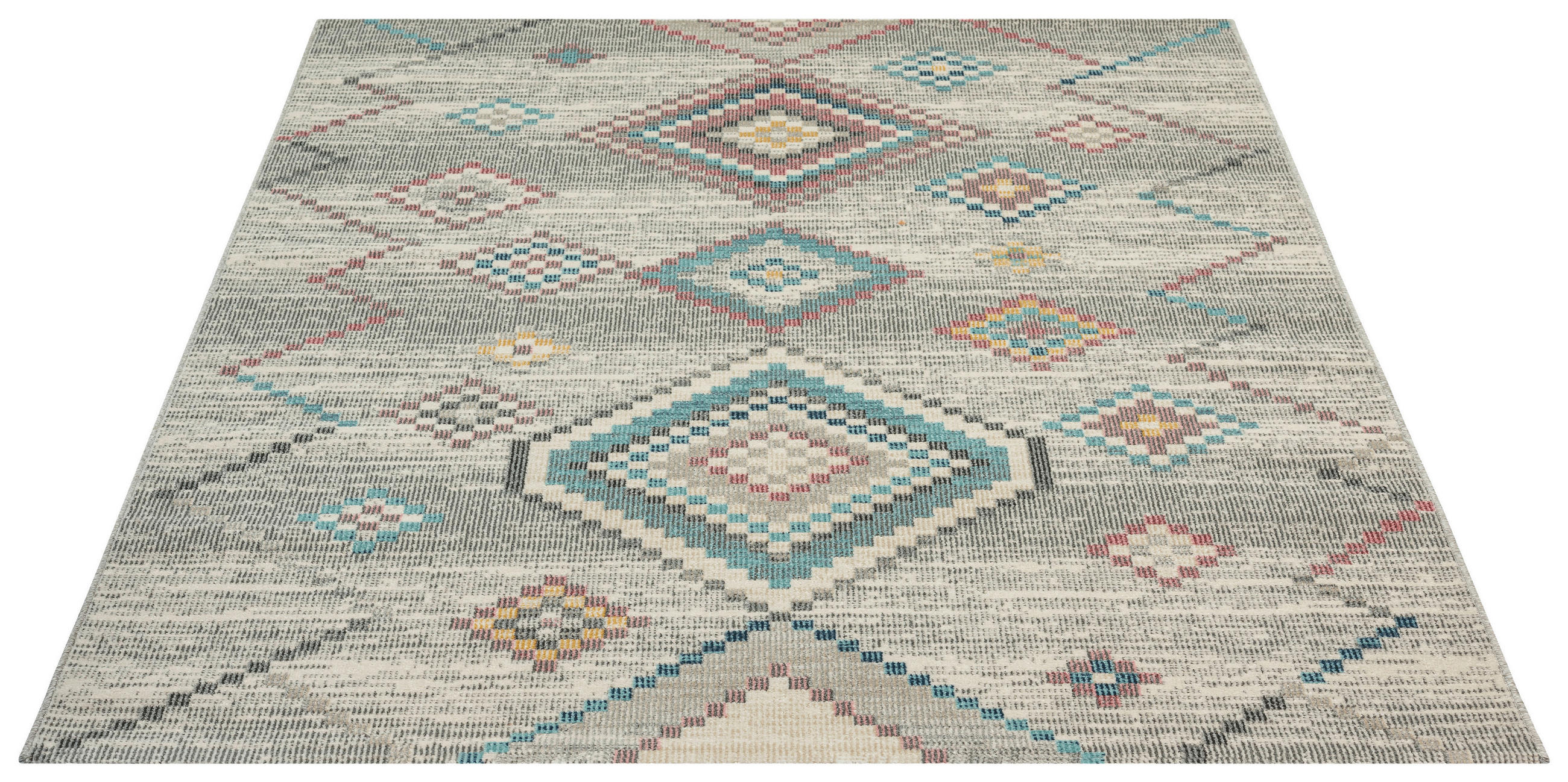 Outdoorteppich Salsa Outdoor creme B/H/L: ca. 80x13x150 cm