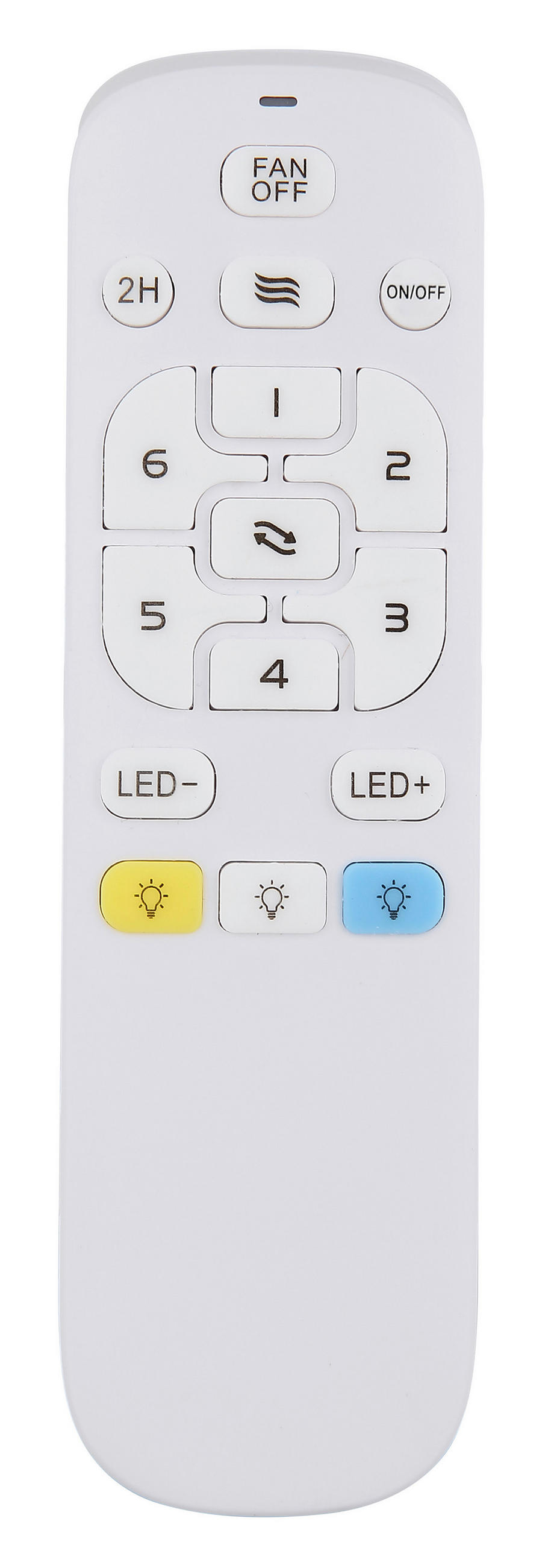 Thumbnail - GLOBO LED-Deckenventilator Rauch klar mattschwarz H/D: ca. 20x60 cm max. 40 W