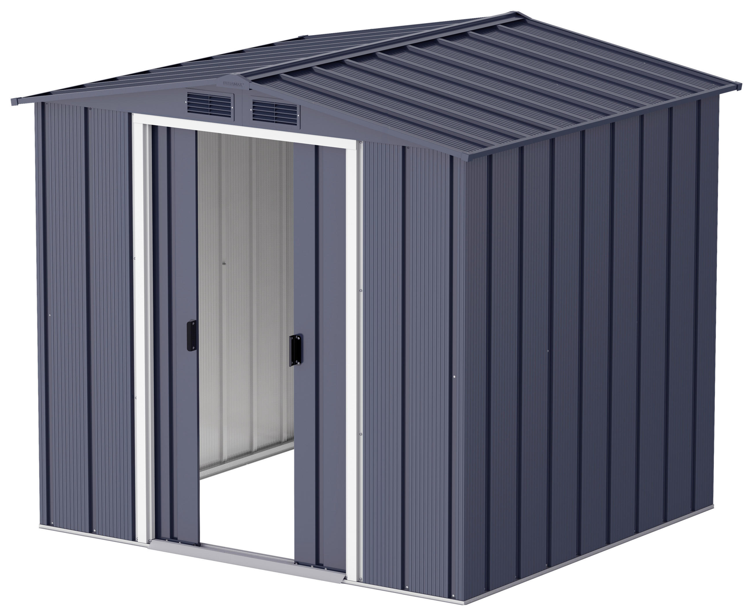 VCM Gerätehaus anthrazit B/H/L: ca. 202x181x174 cm