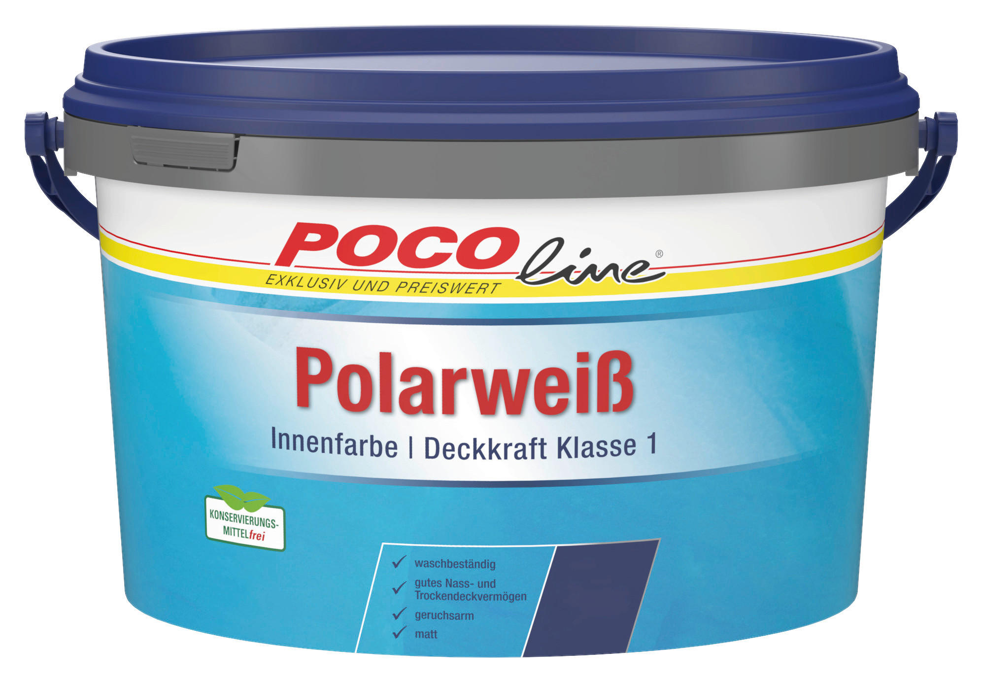 POCOline Raumfarbe weiß ca. 5 l