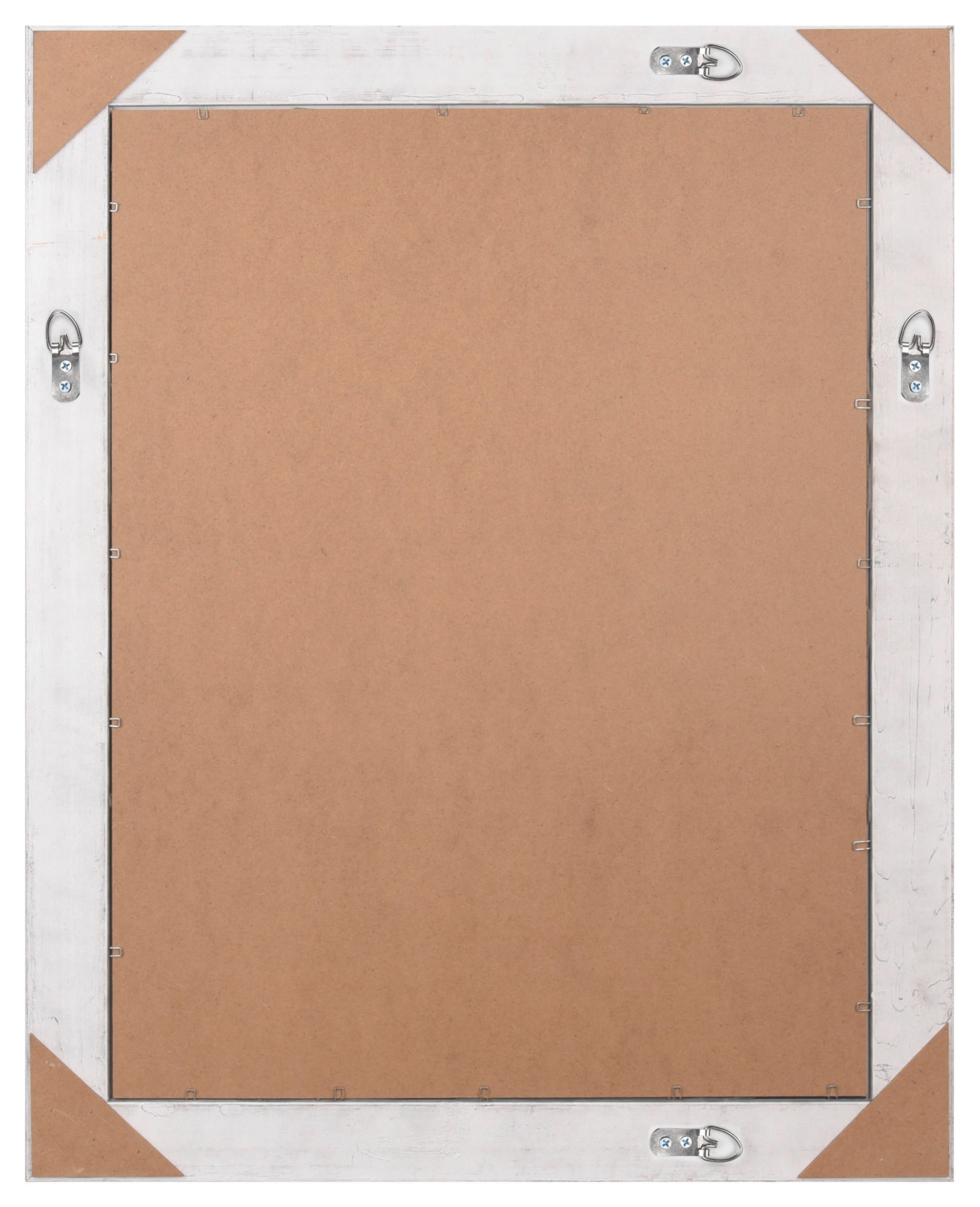 Thumbnail - Mirrors&More Rahmenspiegel TANJA weiß B/H/T: ca. 55x70x3,5 cm