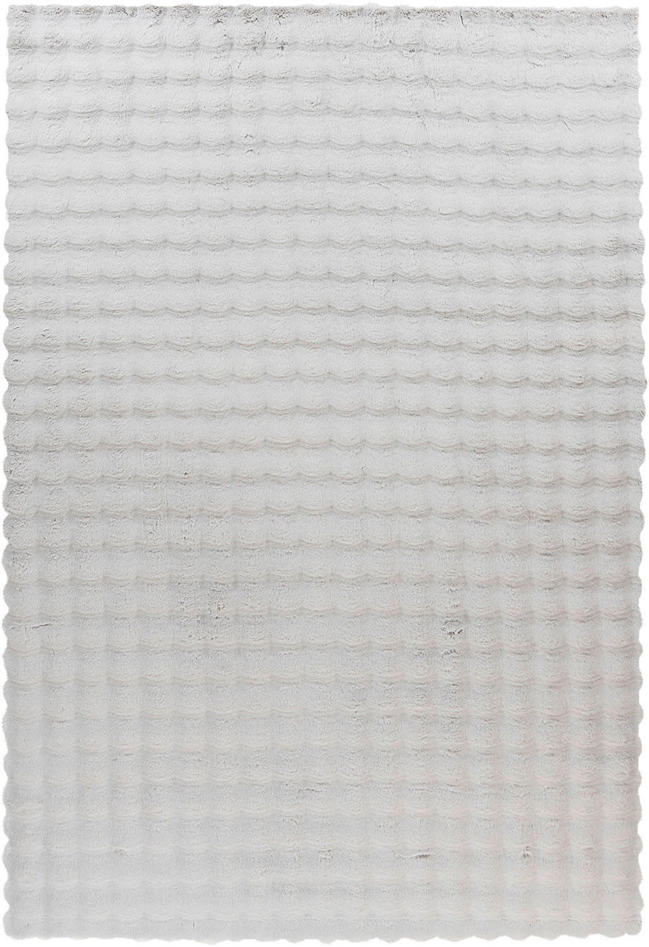 Padiro Hochflorteppich Hailey 125 grau B/H/L: ca. 200x3x290 cm