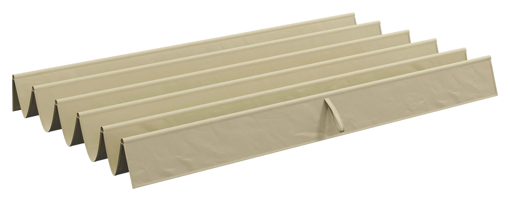 Outsunny Ersatzdach beige Polyester B/H/L: ca. 255x6x250 cm