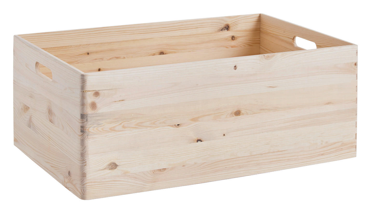Zeller Allzweckkiste natur Holz B/H/L: ca. 40x24x60 cm