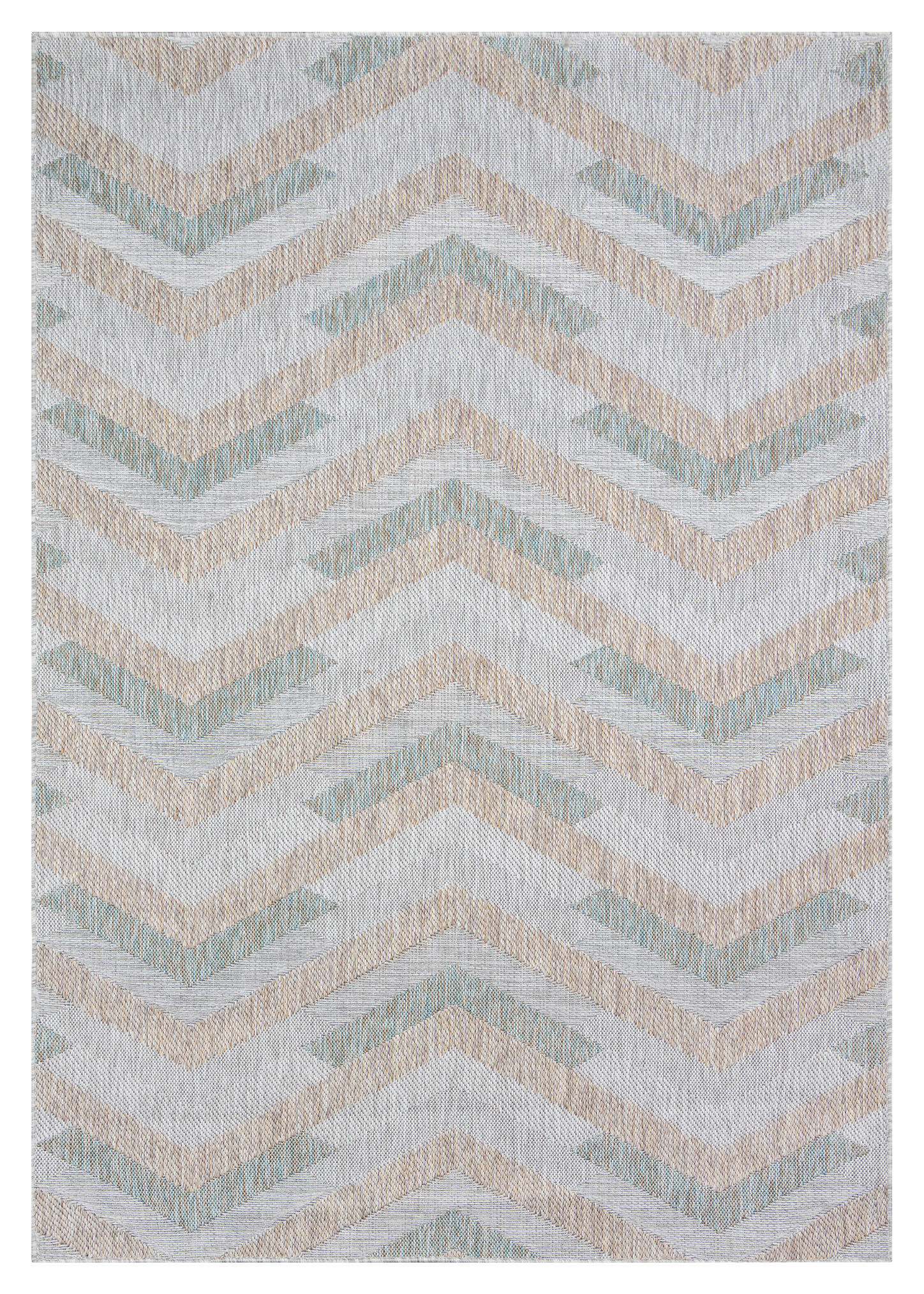 Sanat Outdoorteppich MELISSA grau B/L: ca. 140x200 cm