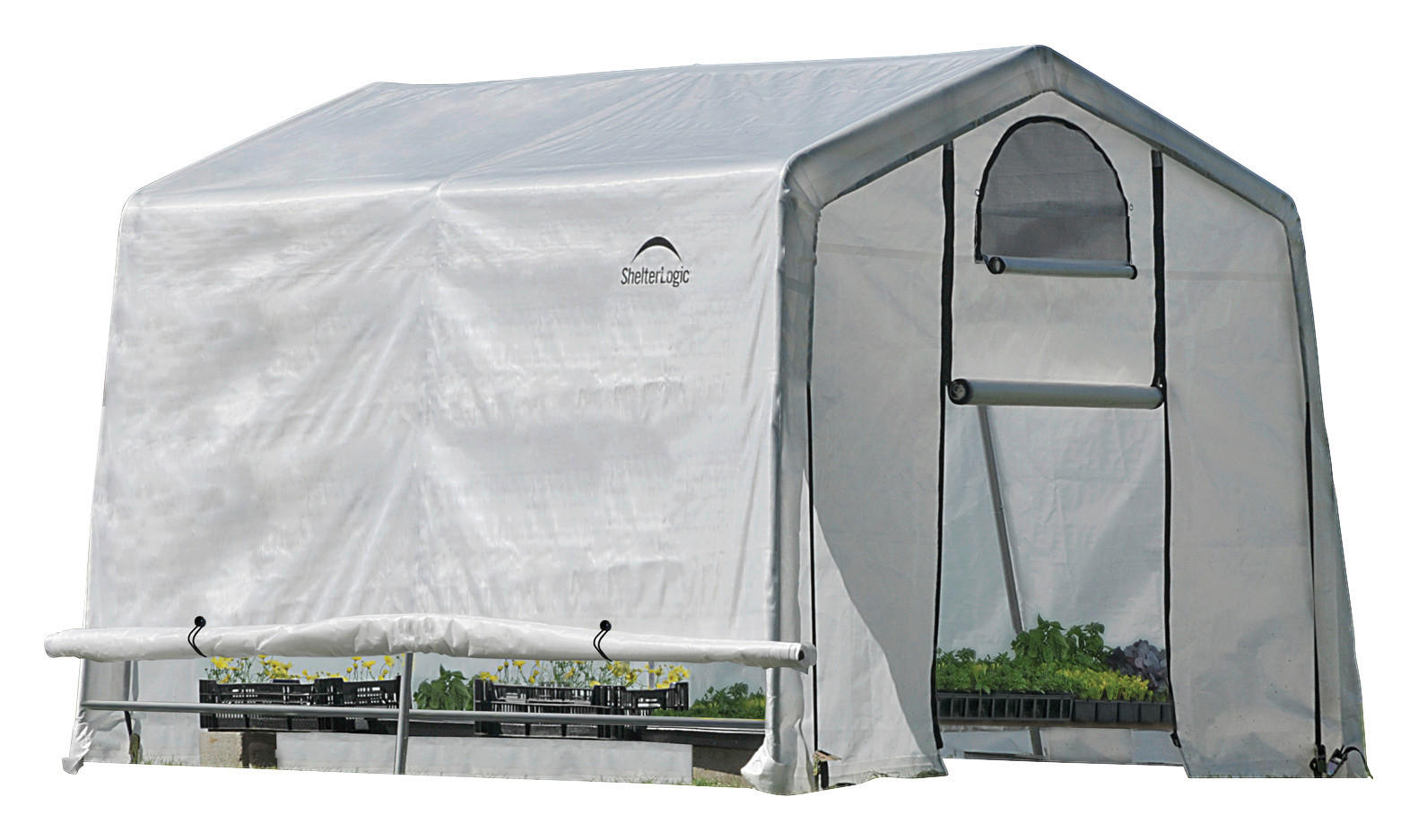 ShelterLogic Gewächshaus 9m² B/H/L: ca. 300x249x300 cm