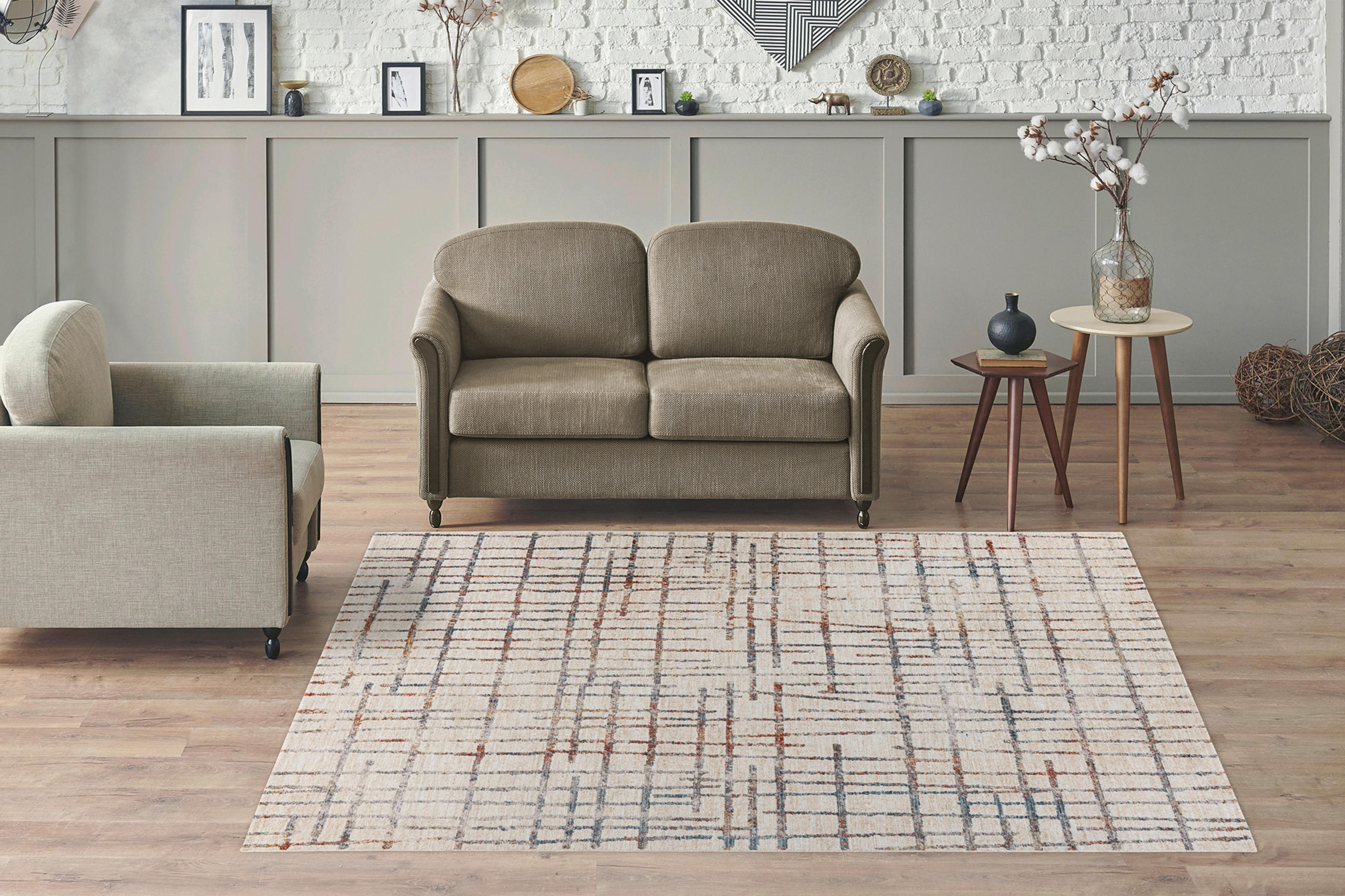 Thumbnail - 360Living Teppich Jaka multicolor B/L: ca. 120x170 cm