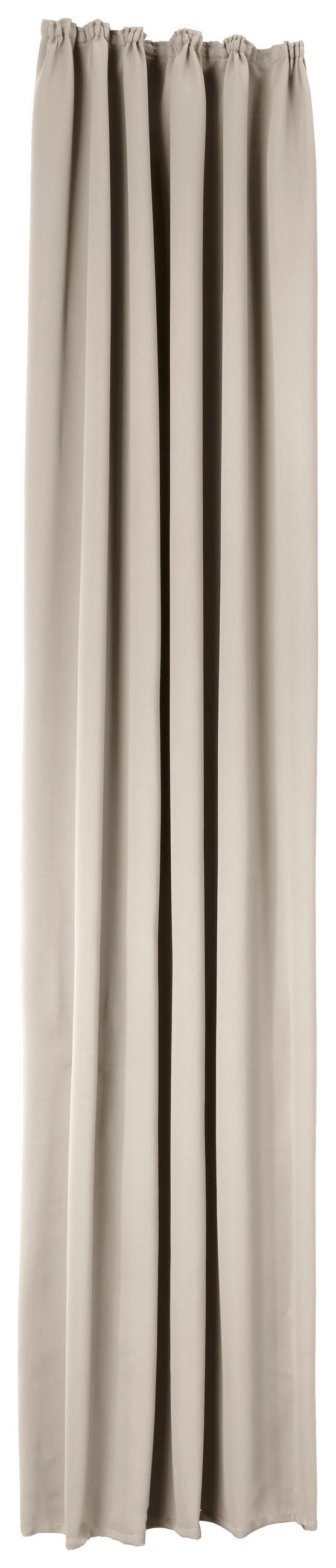 Thumbnail - POCOline Verdunklungsvorhang Juna kitt B/L: ca. 135x245 cm