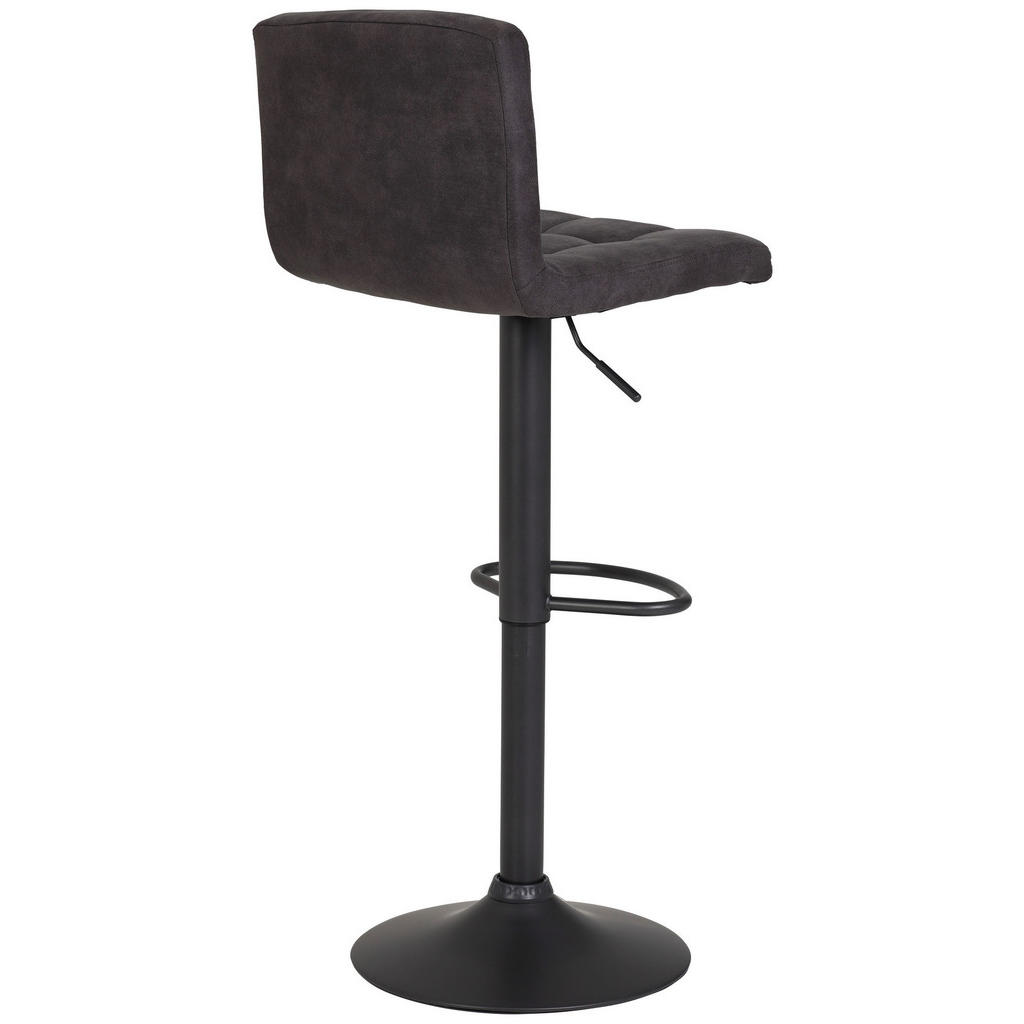 Thumbnail - Barhocker Amanda anthrazit Vintage B/H/T: ca. 40x85x45 cm