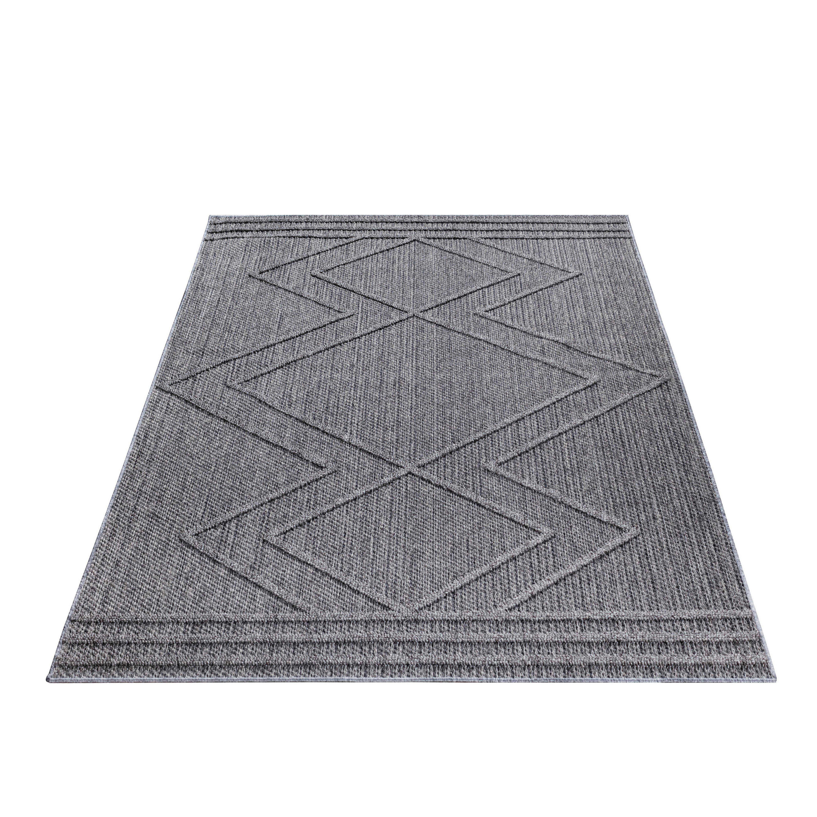Ayyildiz Teppich PATARA grau B/L: ca. 200x290 cm