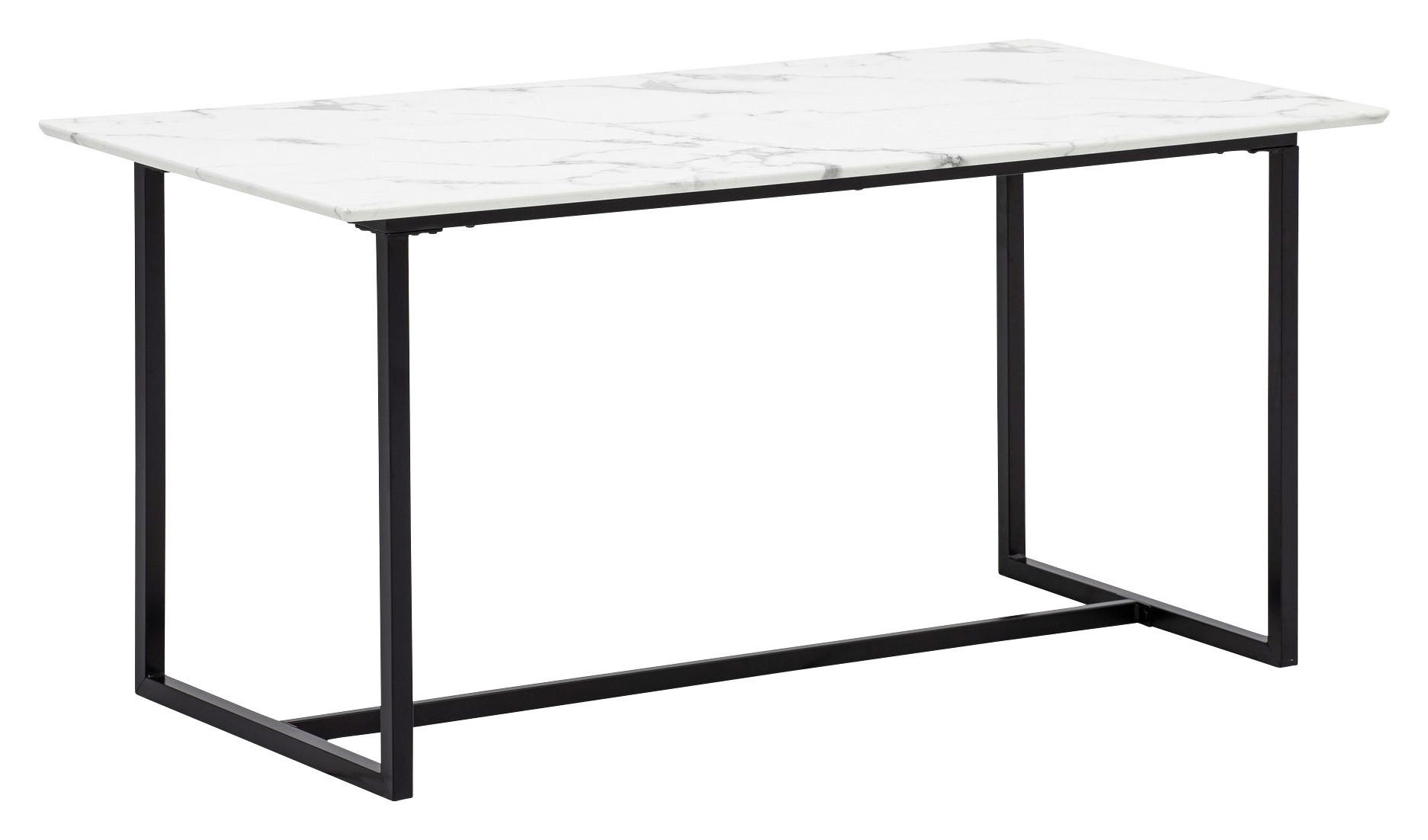 Esstisch weiß Marmor Optik B/H/T: ca. 120x76x60 cm