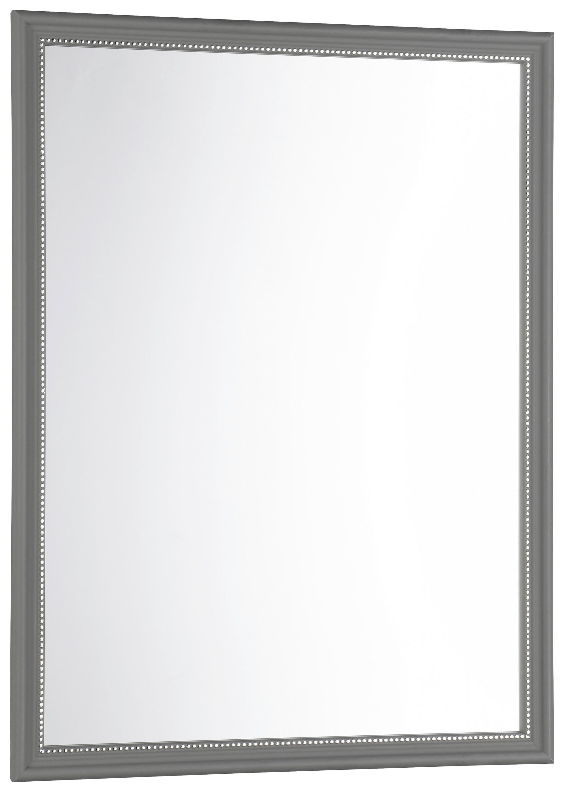 Mirrors&More Rahmenspiegel ELENOR grau silber Optik B/H/T: ca. 34x45x1,5 cm