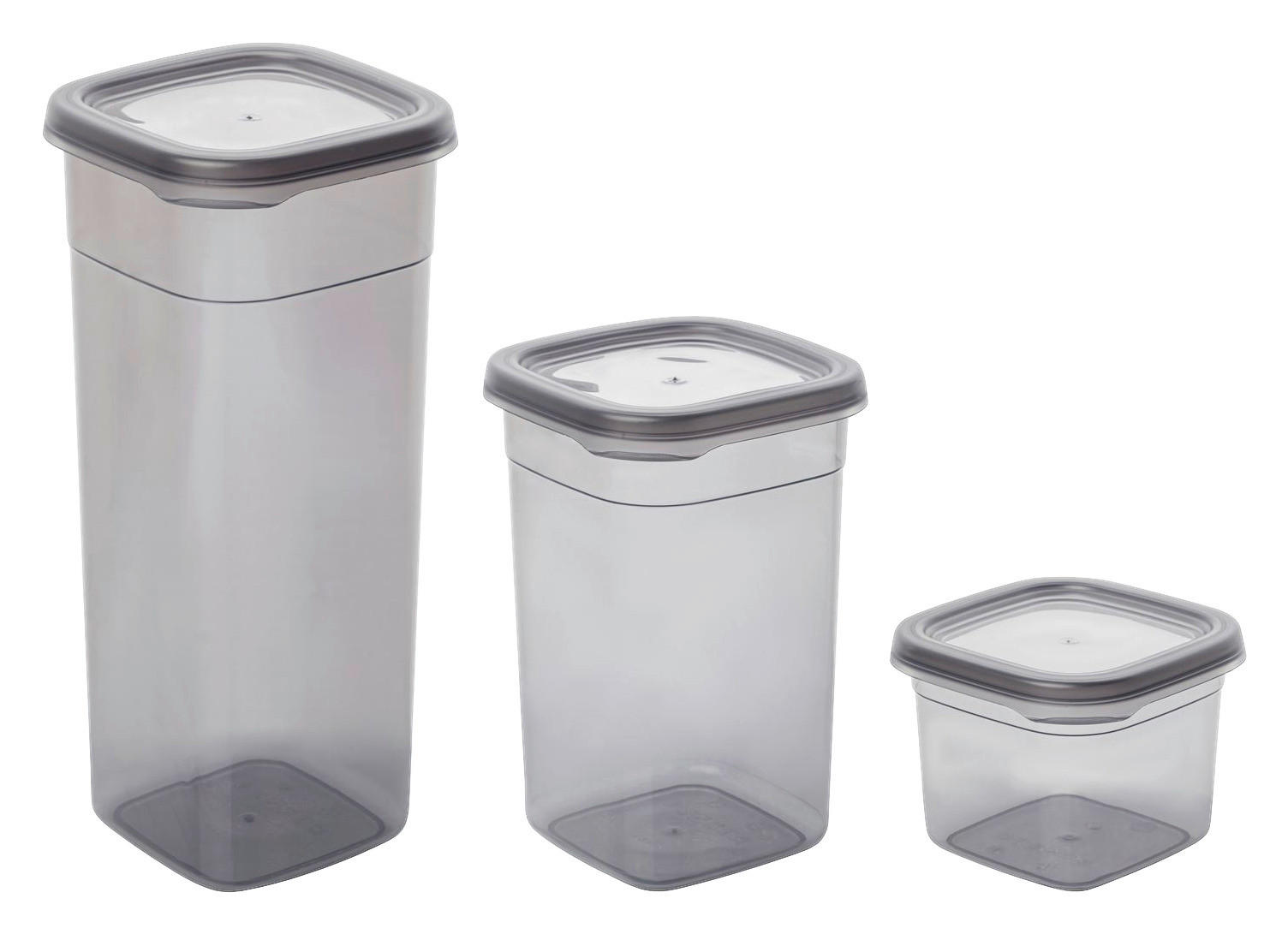 HermiaConcept Vorratsdosenset 24tlg. anthrazit