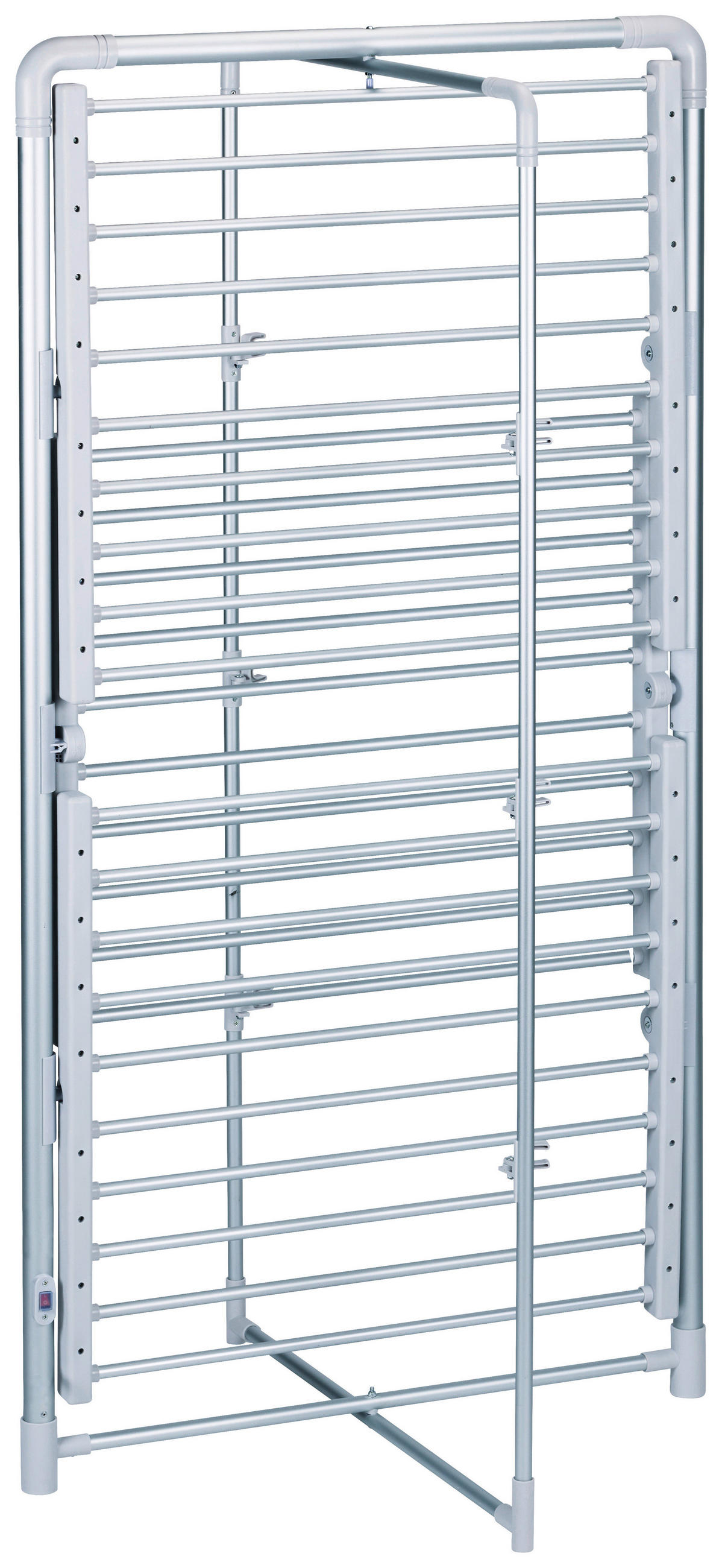 Dirt Devil Elektrischer Wäscheständer silber Aluminium B/H/L: ca. 68x144x73 cm