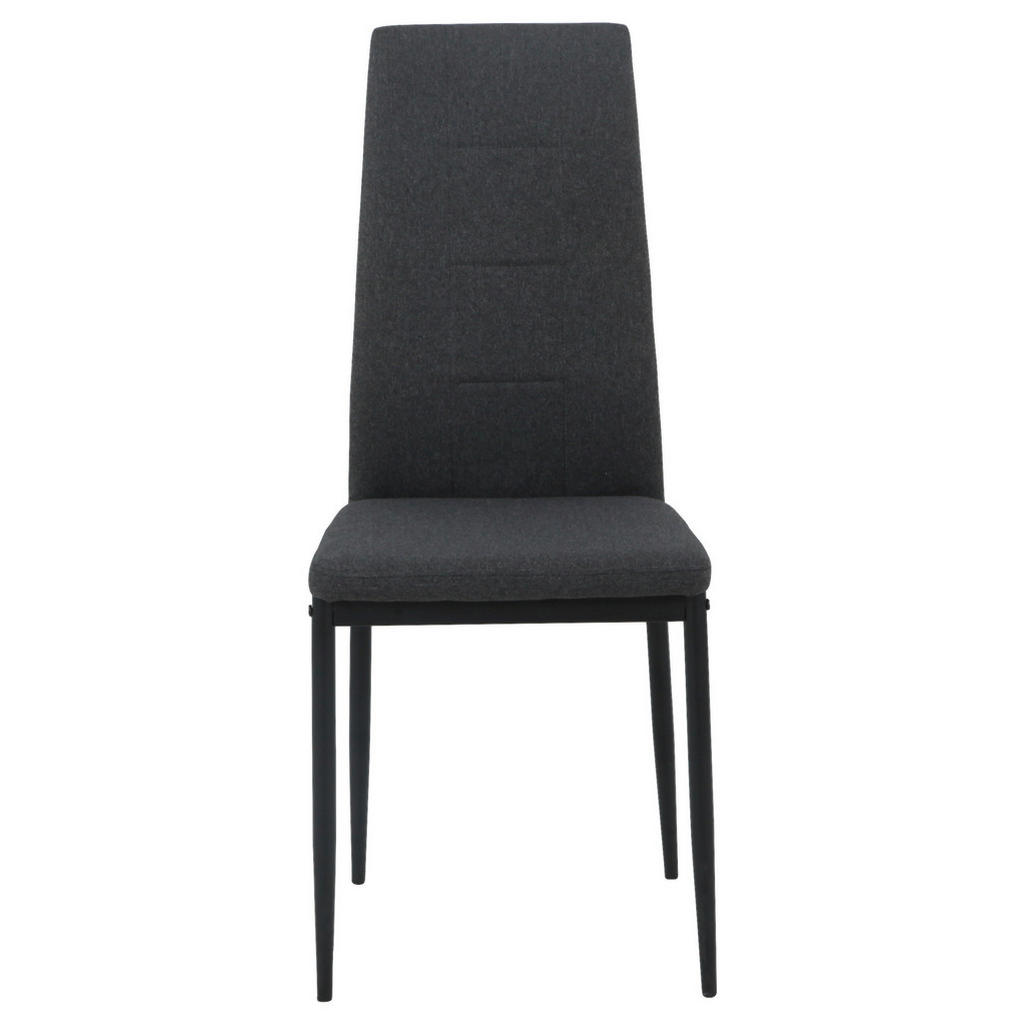 Thumbnail - Stuhl Svenni anthrazit Webstoff B/H/T: ca. 42x98x44 cm