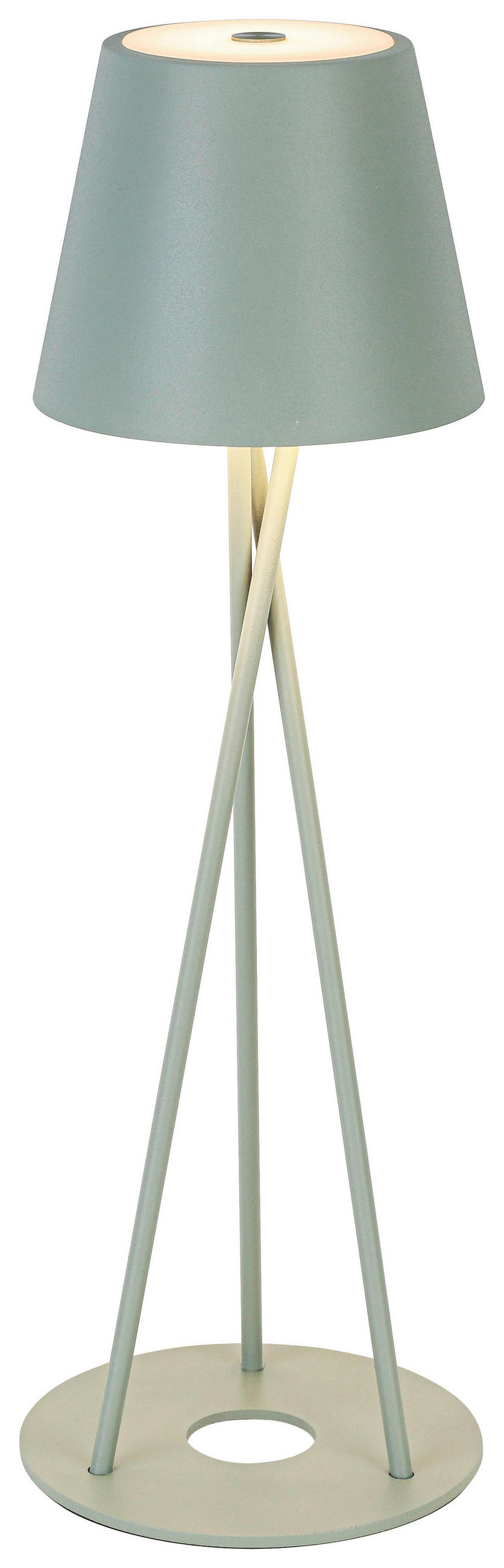 Thumbnail - Tischleuchte lindgrün H/D: ca. 36x11 cm