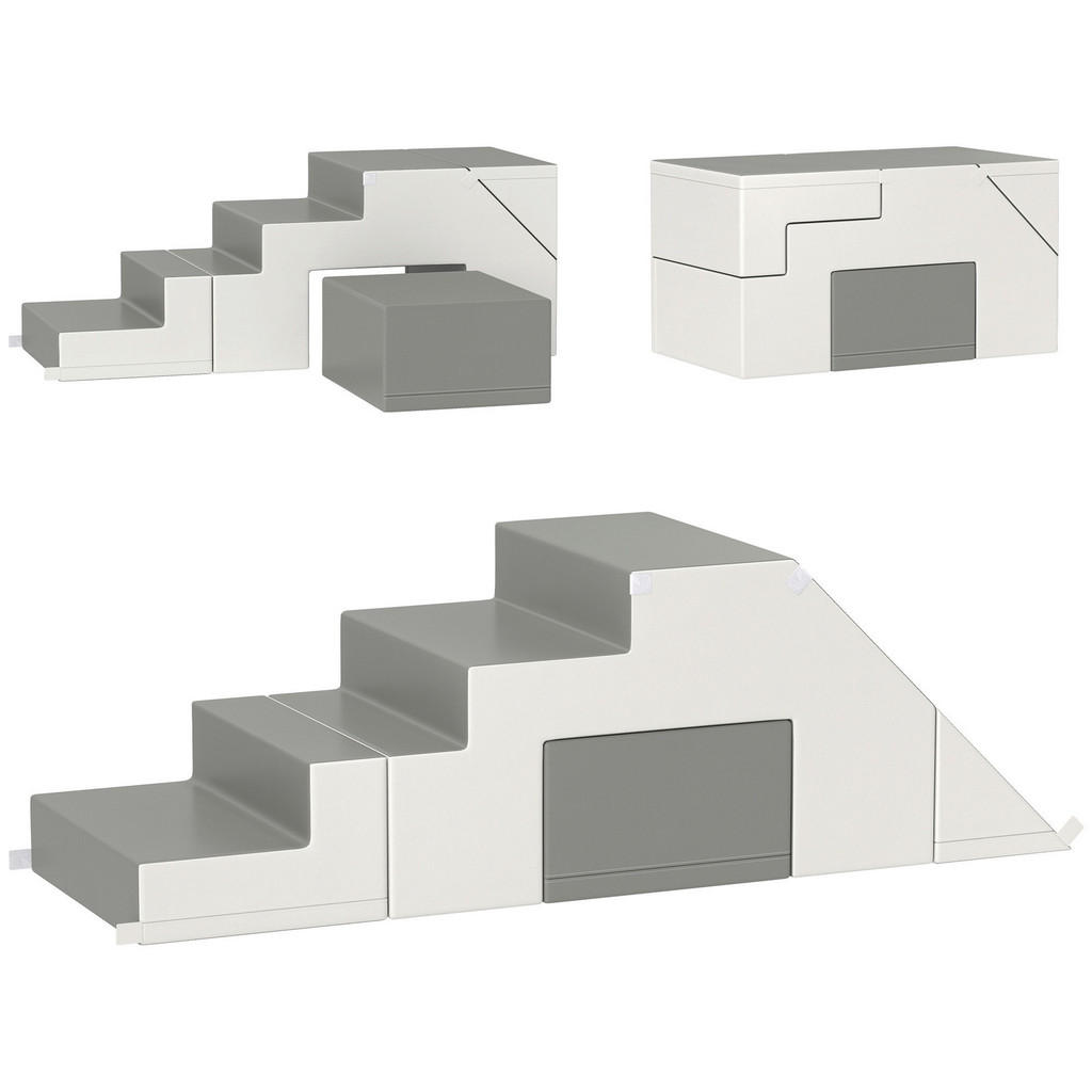 Thumbnail - HOMCOM Kinder-Softplay-Set B/H/L: ca. 49x47x147 cm