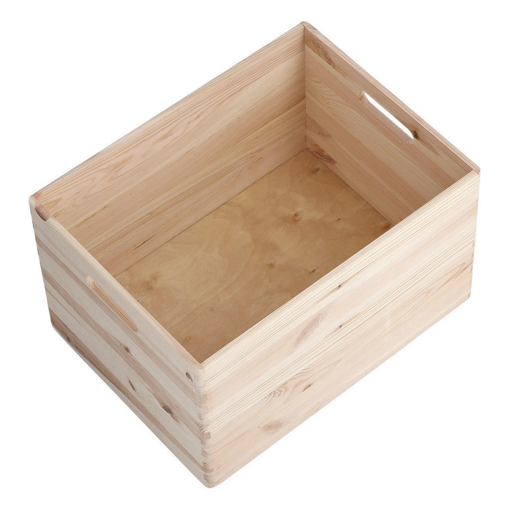 Thumbnail - Zeller Allzweckkiste natur Kiefer B/H/L: ca. 40x24x30 cm