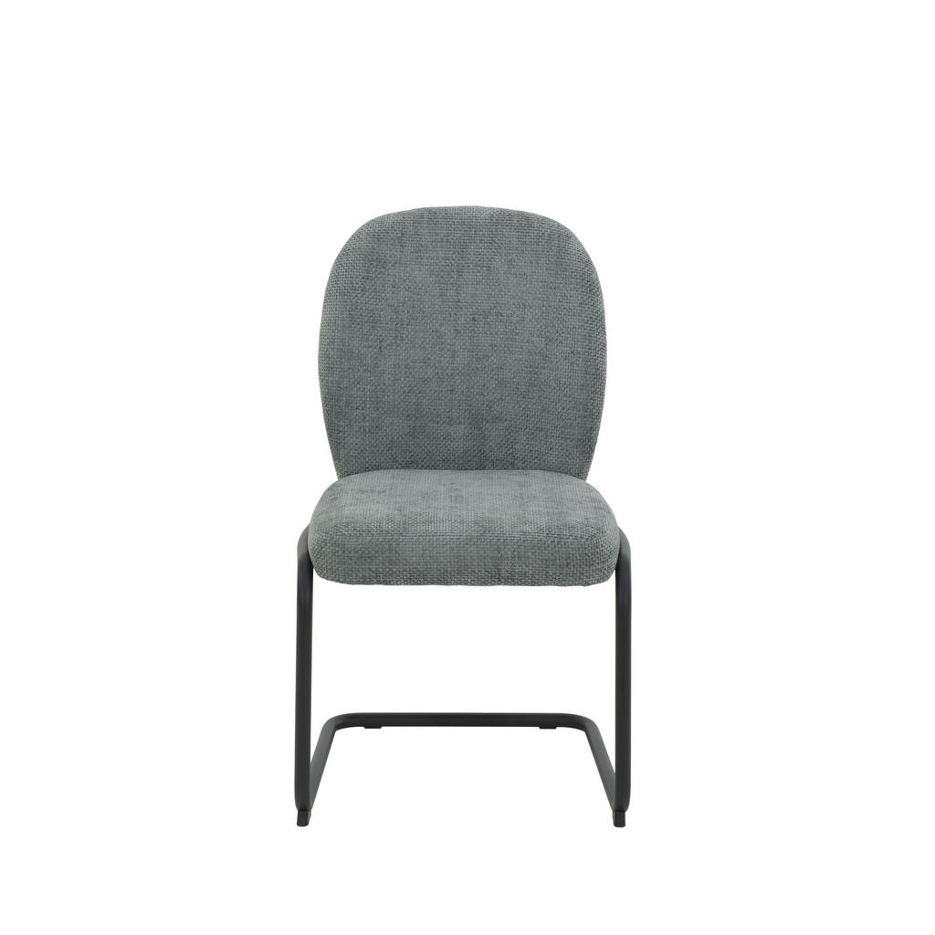 Thumbnail - Schwingstuhl Karen grau schwarz Webstoff Metall