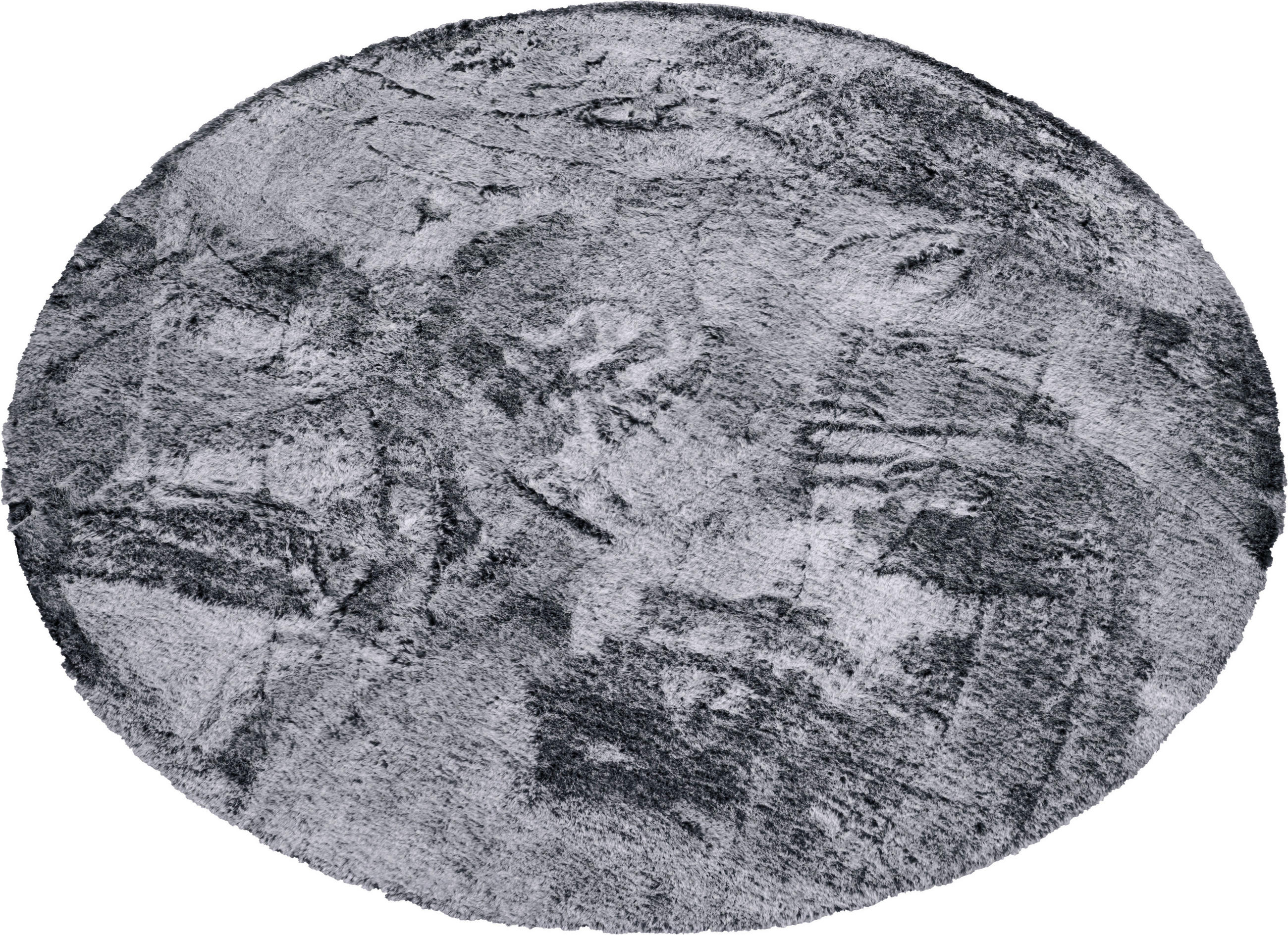 Fellimitat Maya Silbergrau D: ca. 160 cm