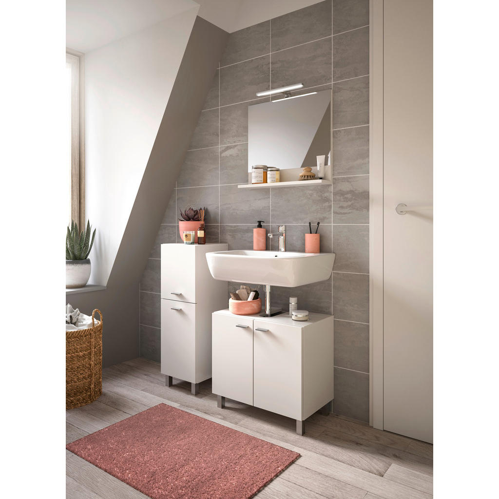 Thumbnail - Badezimmer-Set BOSTON weiß B/H/T: ca. 102x186x33 cm