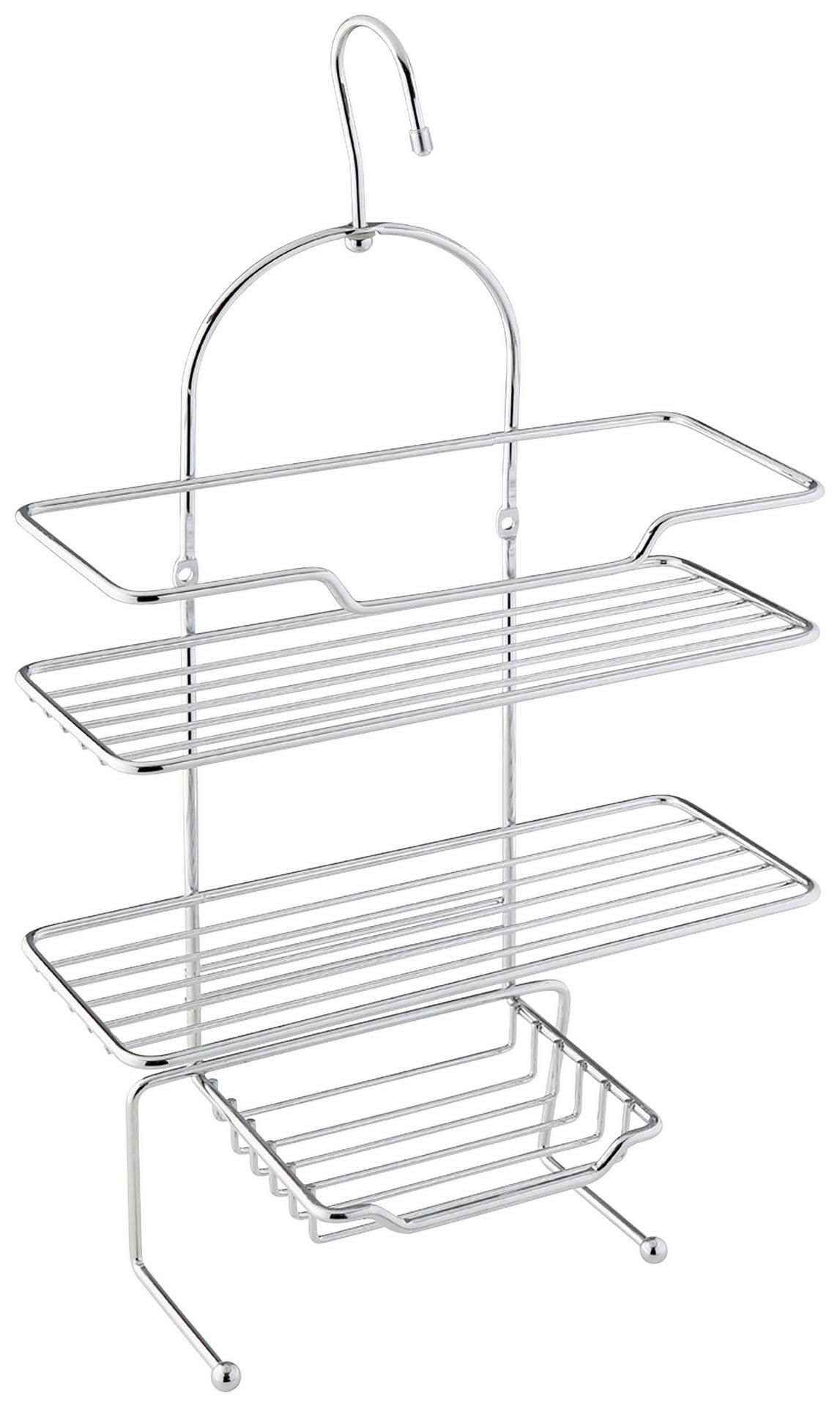 Hängeregal Chrom Chrom B/H/L: ca. 25x10,5x49 cm