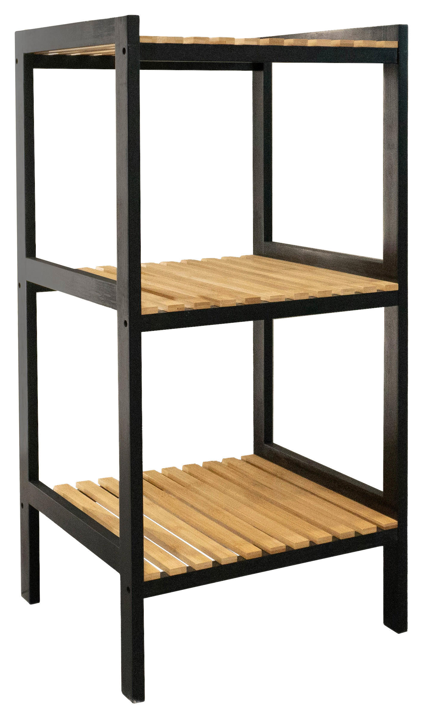 Thumbnail - Regal Jasmin schwarz B/H/T: ca. 37x78x33 cm