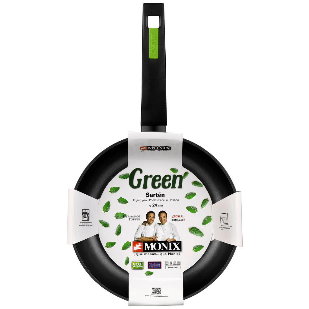 Thumbnail - Monix Pfannenset GREEN grün Aluminium 3 tlg.