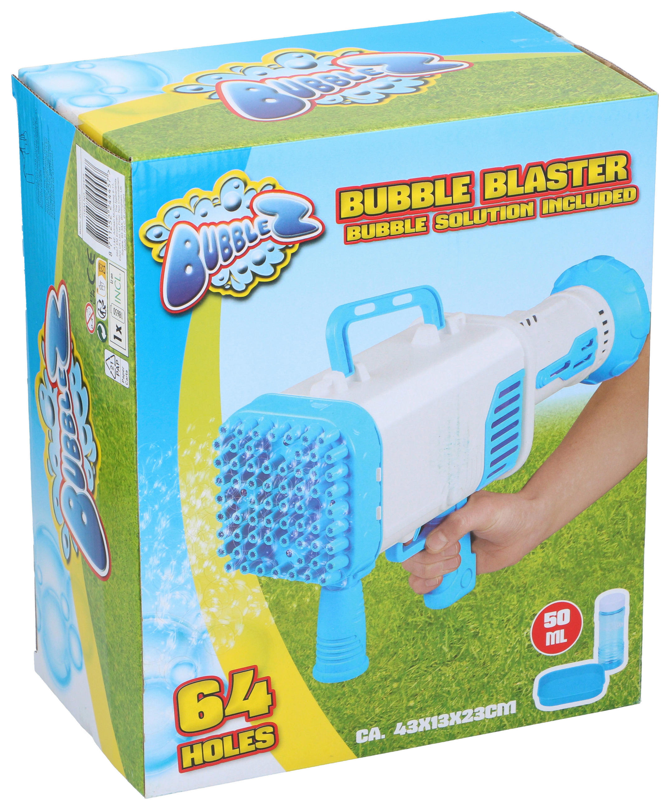 Thumbnail - BUBBLEZ Seifenblasen-Pistole B/H/L: ca. 13x27,4x42,3 cm