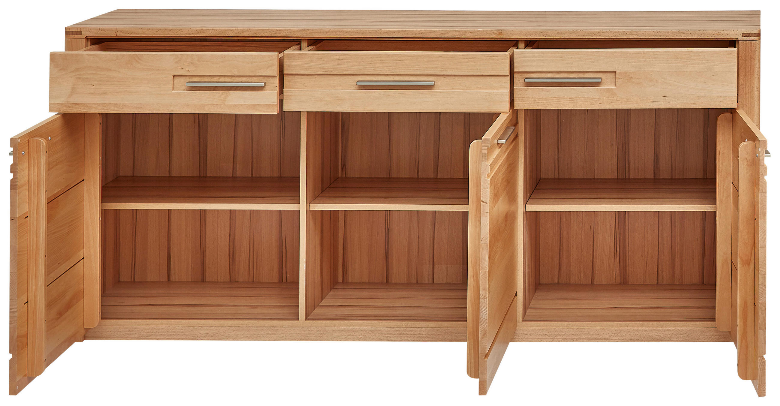 Thumbnail - Sideboard Nature One buche Nachbildung B/H/T: ca. 190x86x45 cm