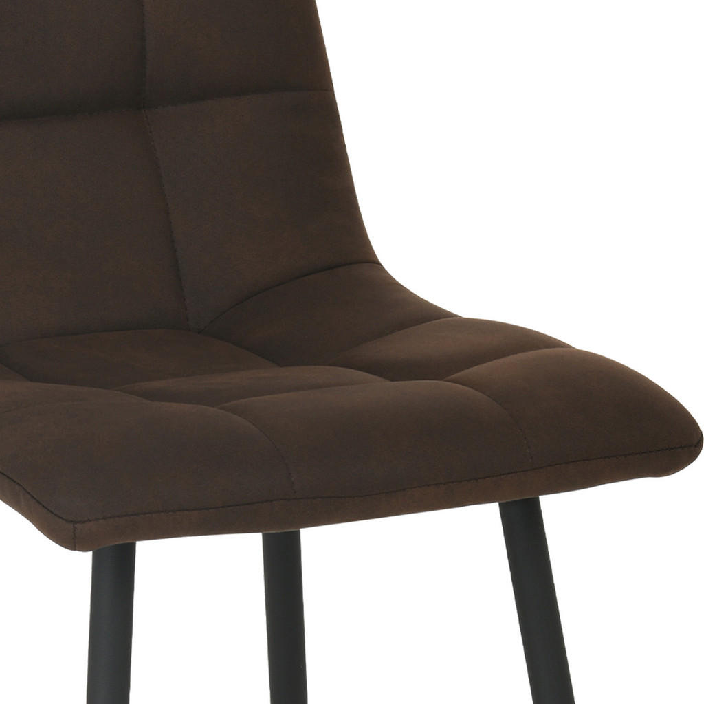 Thumbnail - Stuhl Lech braun Microfaser B/H/T: ca. 45x88x53,5 cm