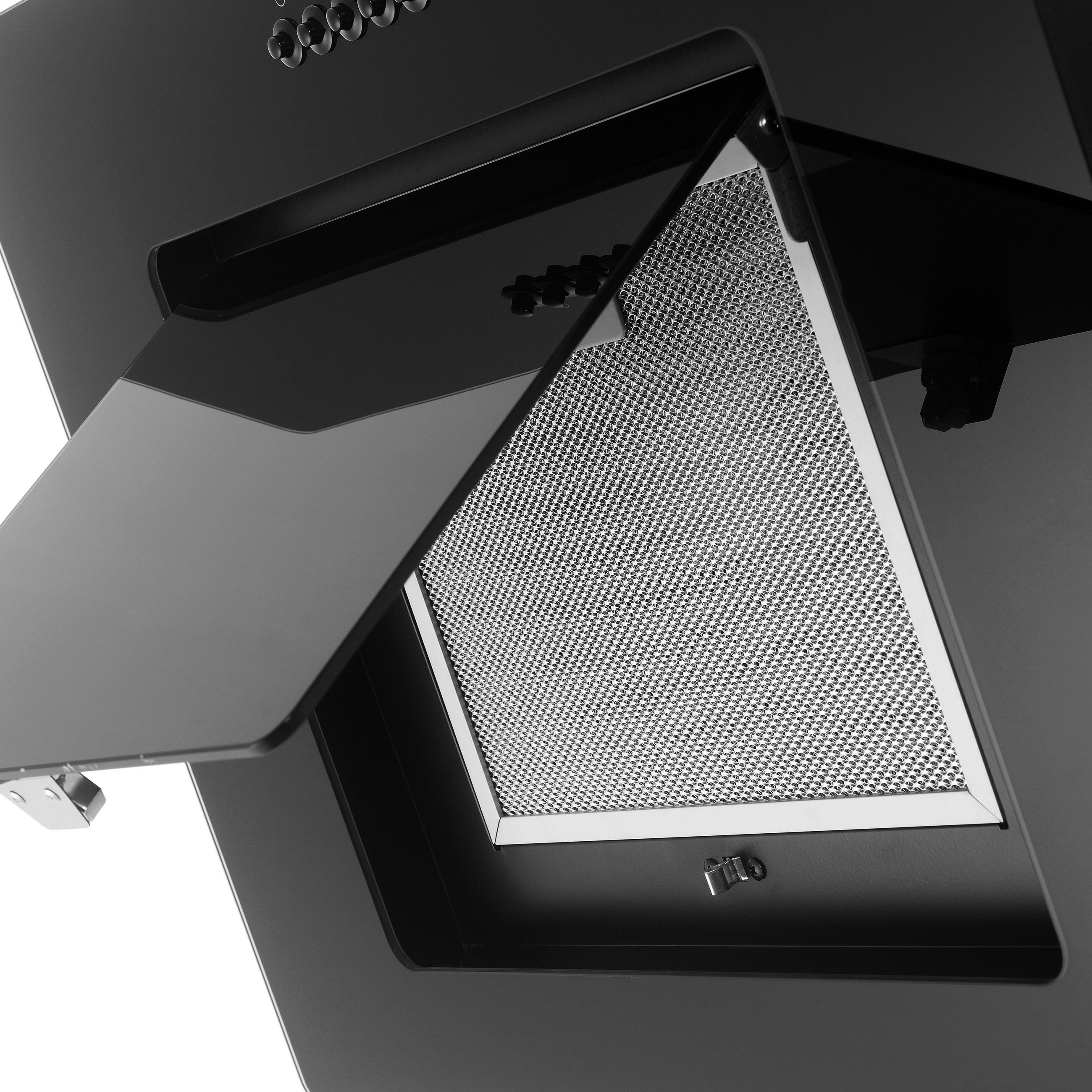 Thumbnail - Respekta Küchenblock Premium schwarz hochglänzend B/H/T: ca. 270x200x60 cm