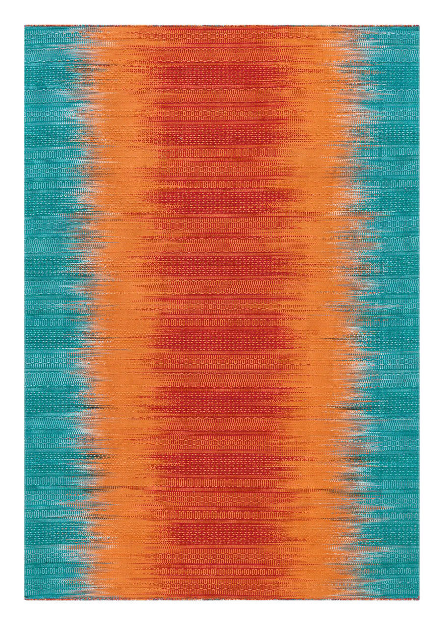 Arte Espina Outdoorteppich Sunset 8070 blau B/L: ca. 90x160 cm