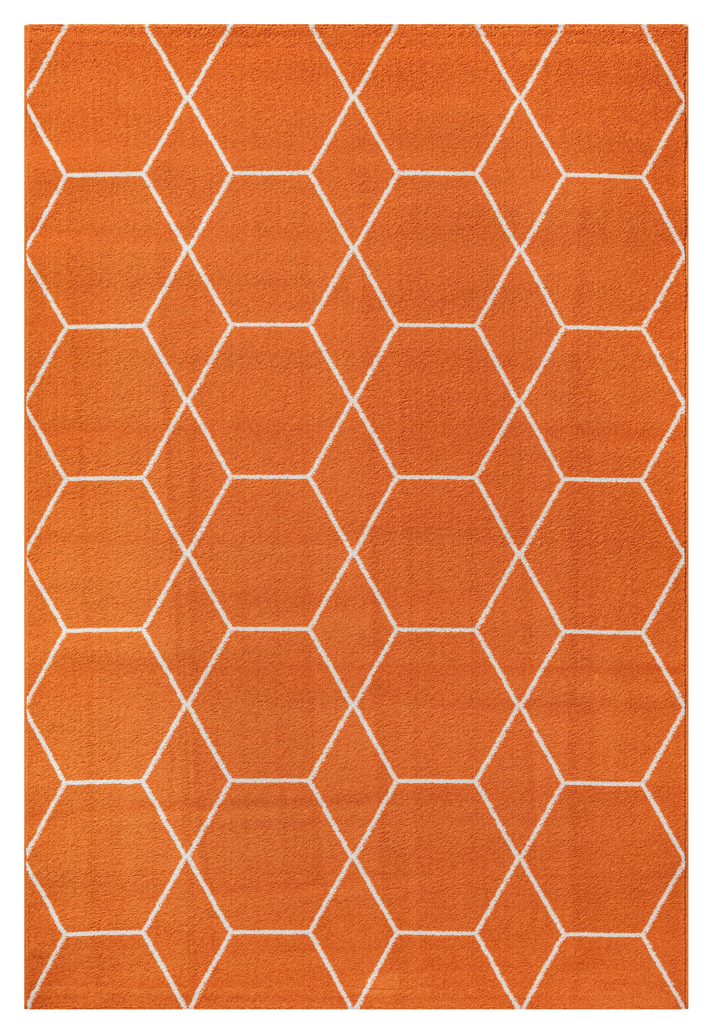 Sanat Teppich Trellis orange B/L: ca. 120x170 cm