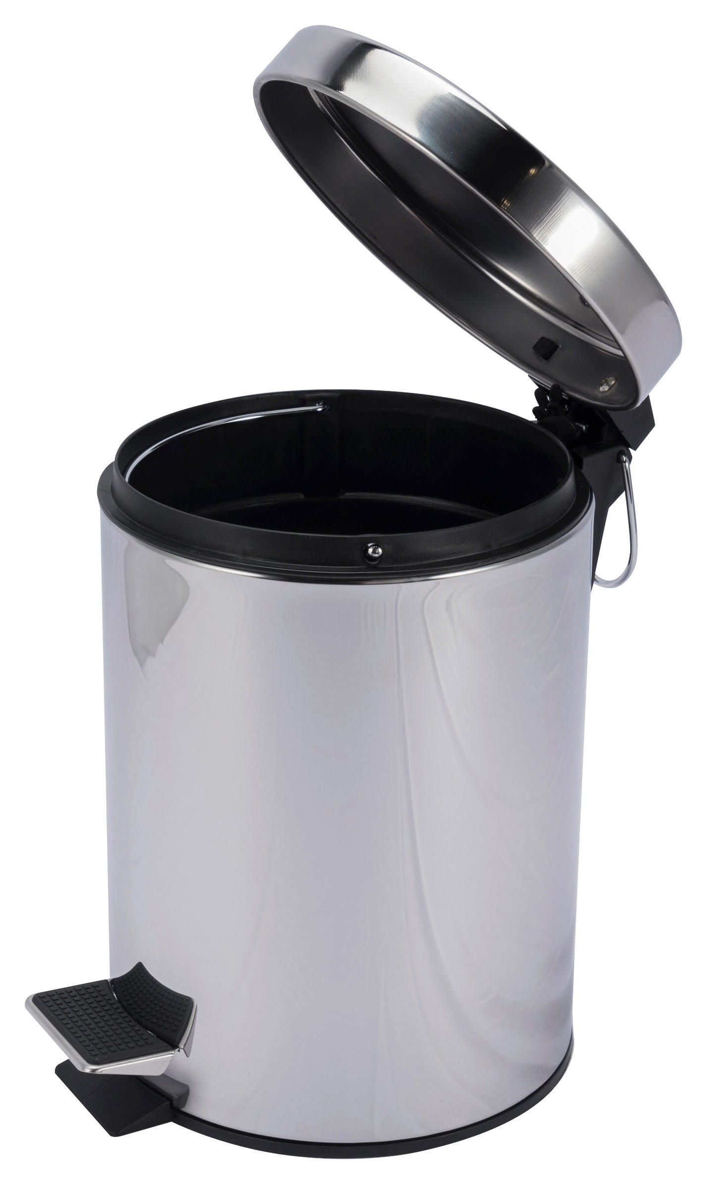 Treteimer Chrom Edelstahl ca. 3 l