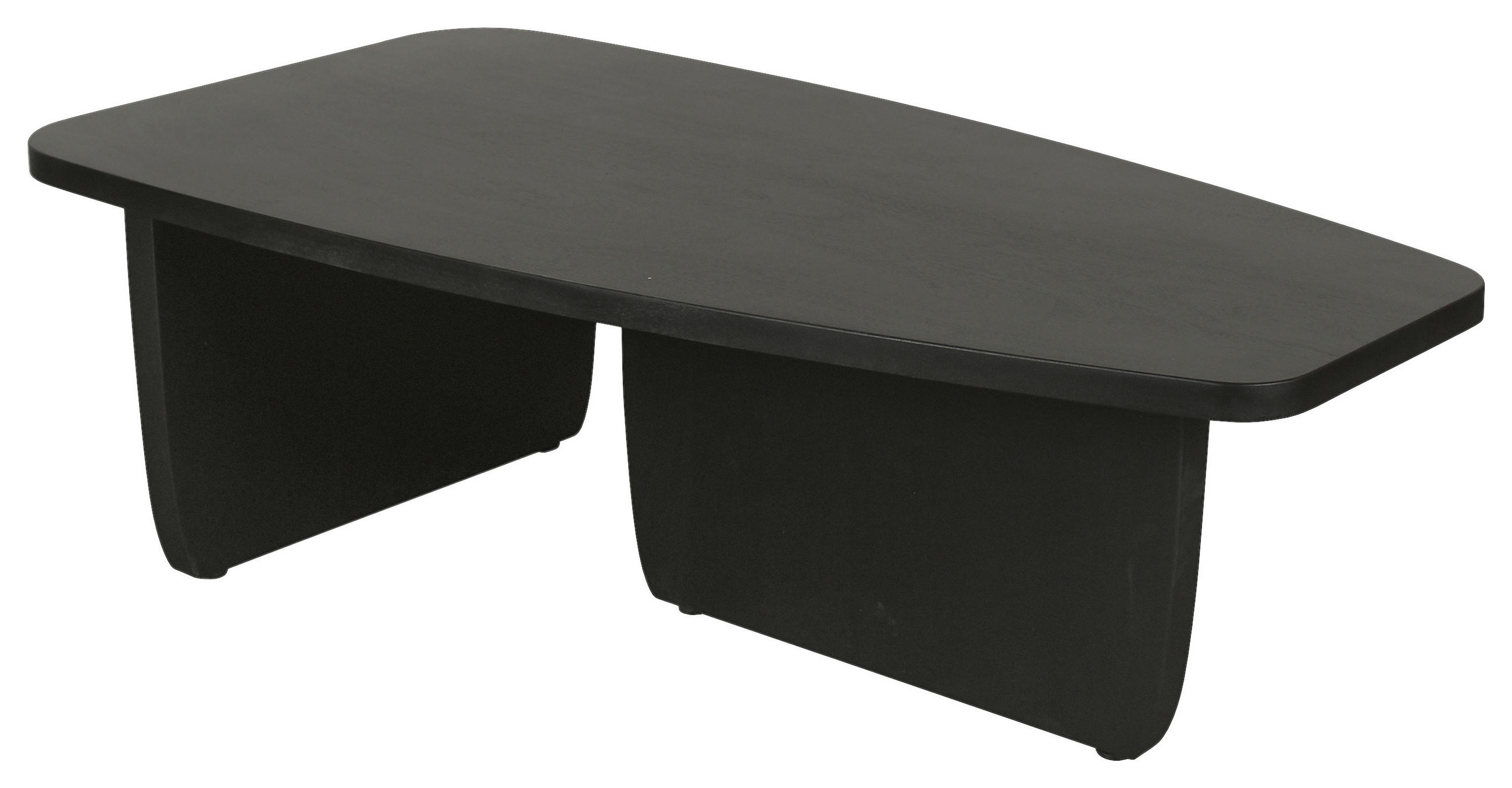 byLIVING Couchtisch BOLT schwarz Akazie B/H/T: ca. 115x36,5x60 cm
