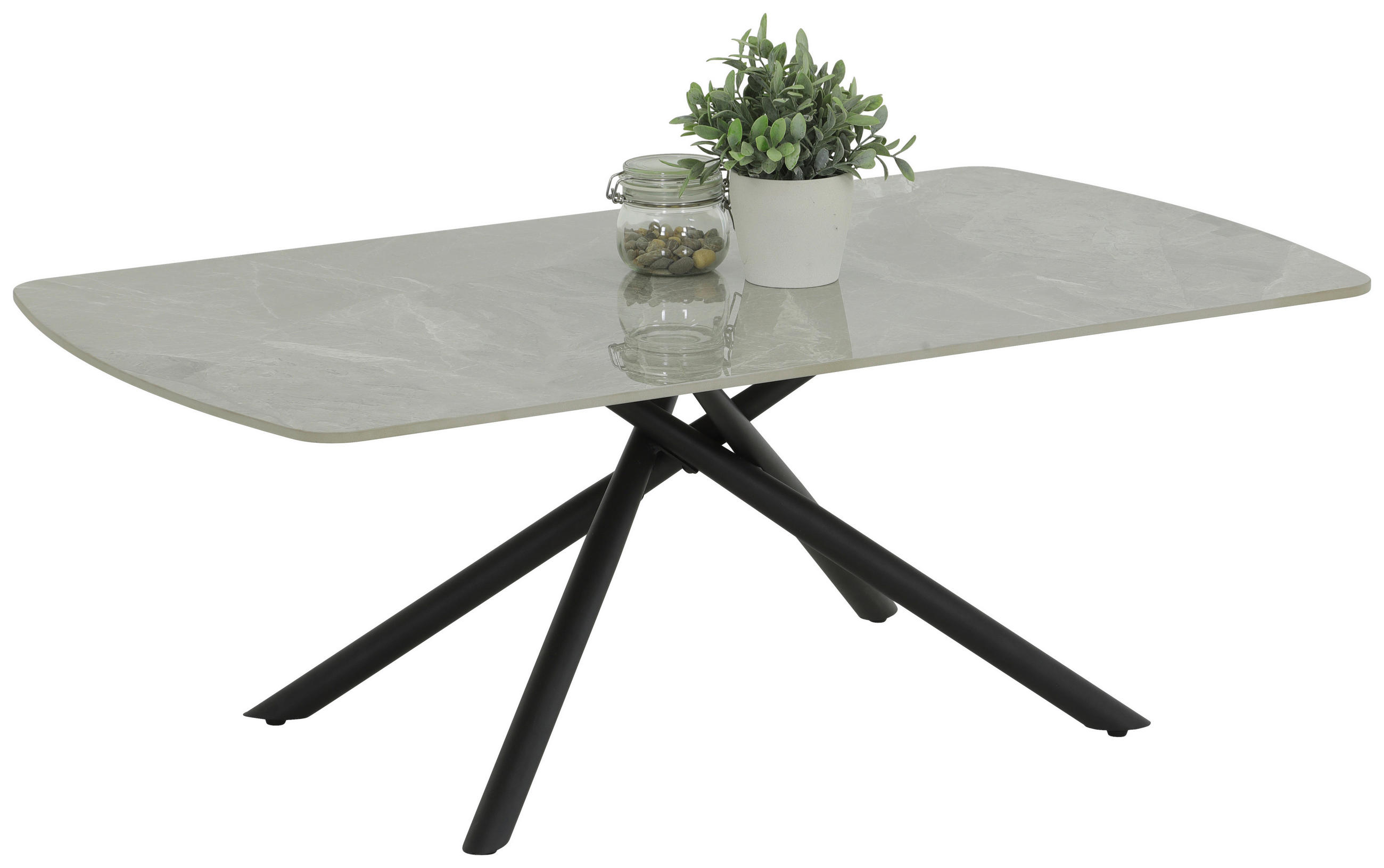 Couchtisch Fred I steingrau B/H/T: ca. 120x44x68 cm
