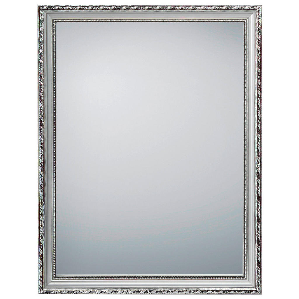 Thumbnail - Rahmenspiegel Loreley silber Optik B/H: ca. 34x45 cm