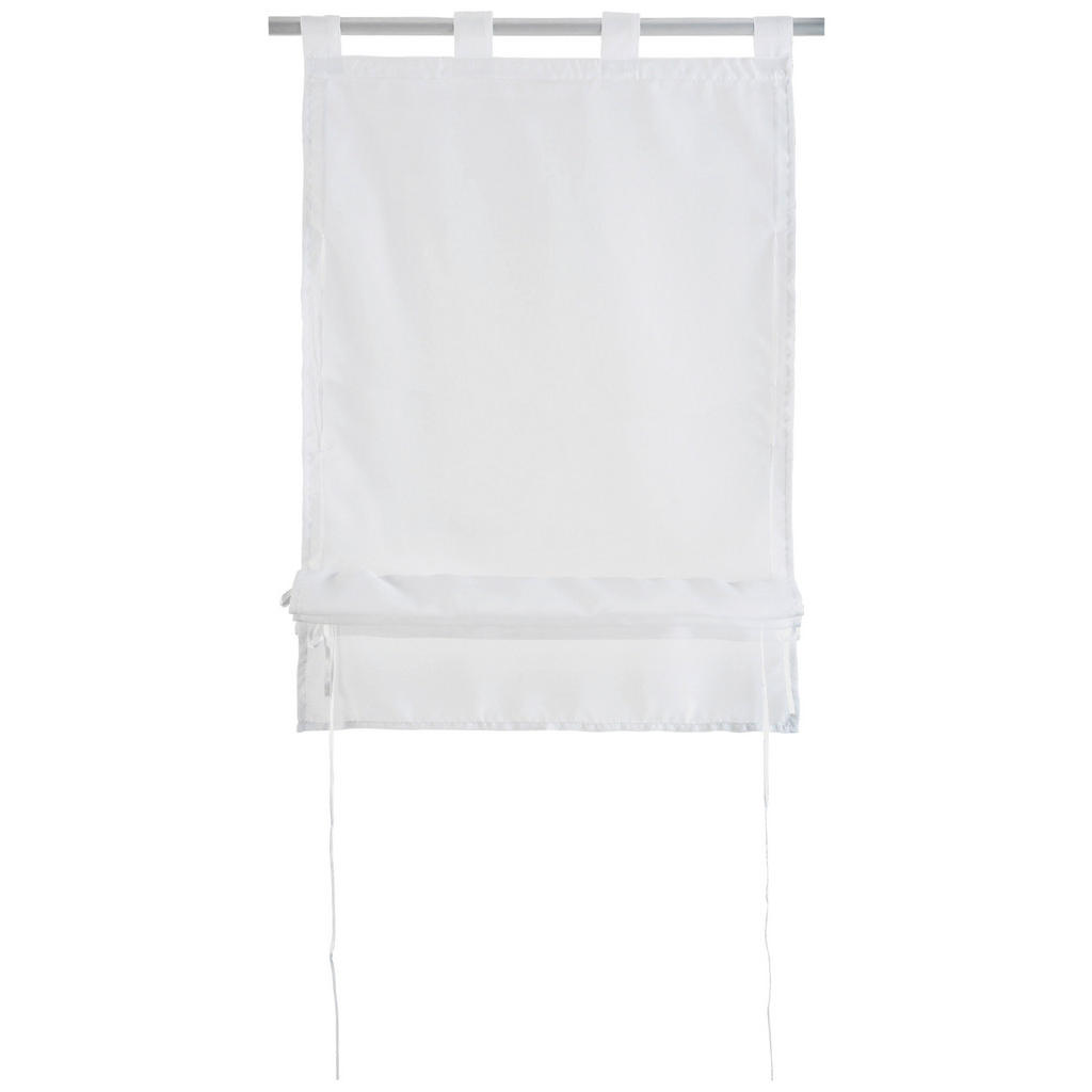 Thumbnail - POCOline Bändchenrollo Nouveau weiß B/L: ca. 60x140 cm