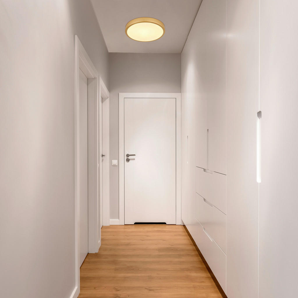 Thumbnail - GLOBO Deckenleuchte Tibey messing Metall H/D: ca. 3x25 cm