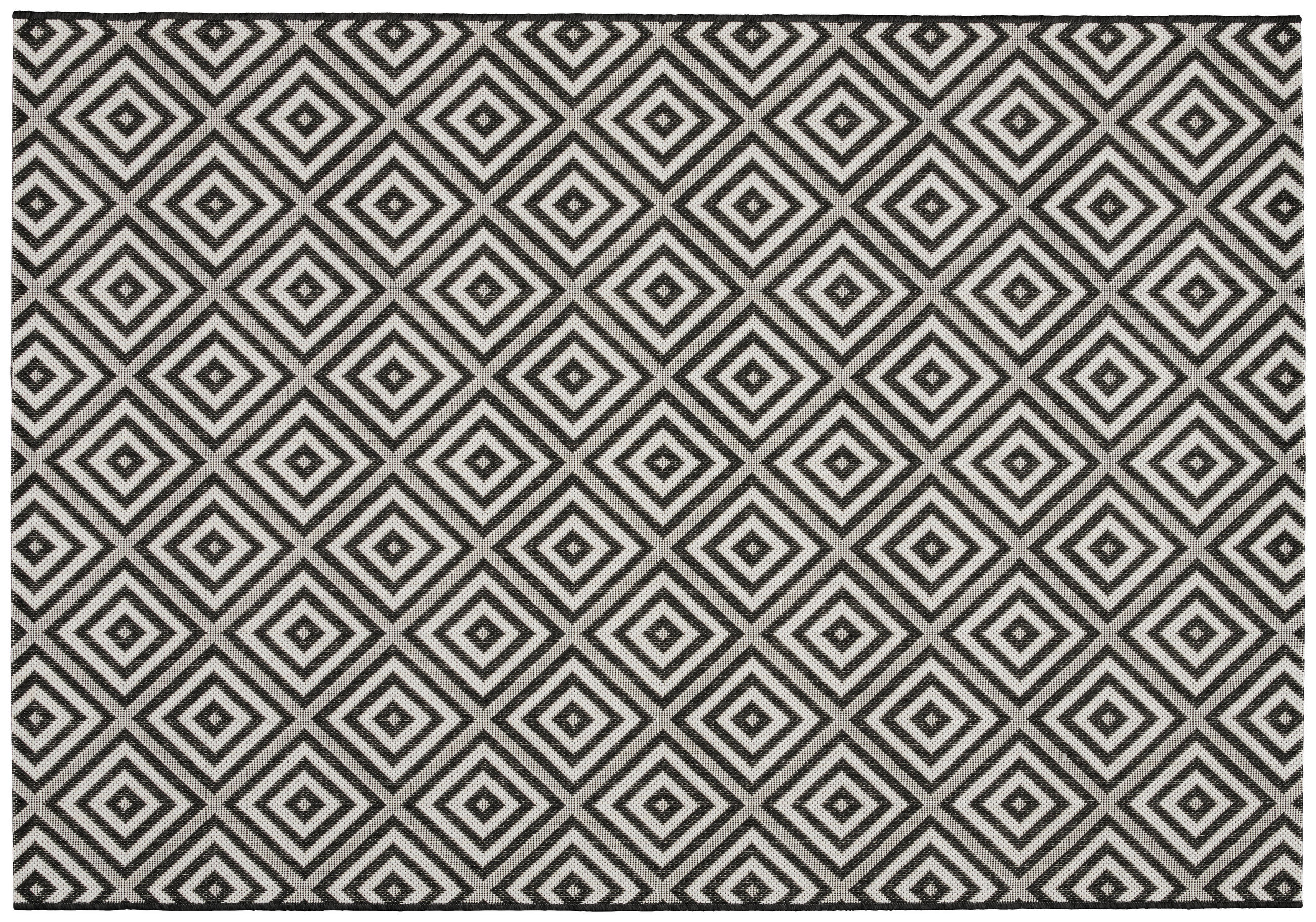 Thumbnail - In-/Outdoor-Teppich Ambiente schwarz B/L: ca. 80x150 cm