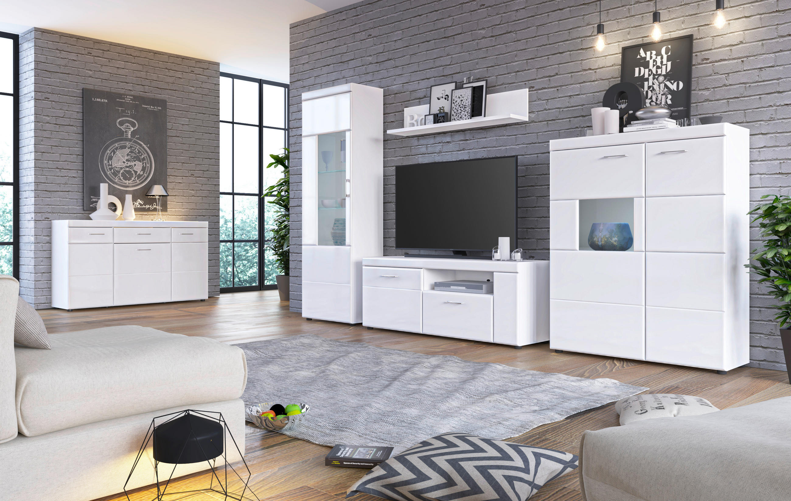 Thumbnail - Kommode Tomino B/H/T: ca. 155x89x41 cm