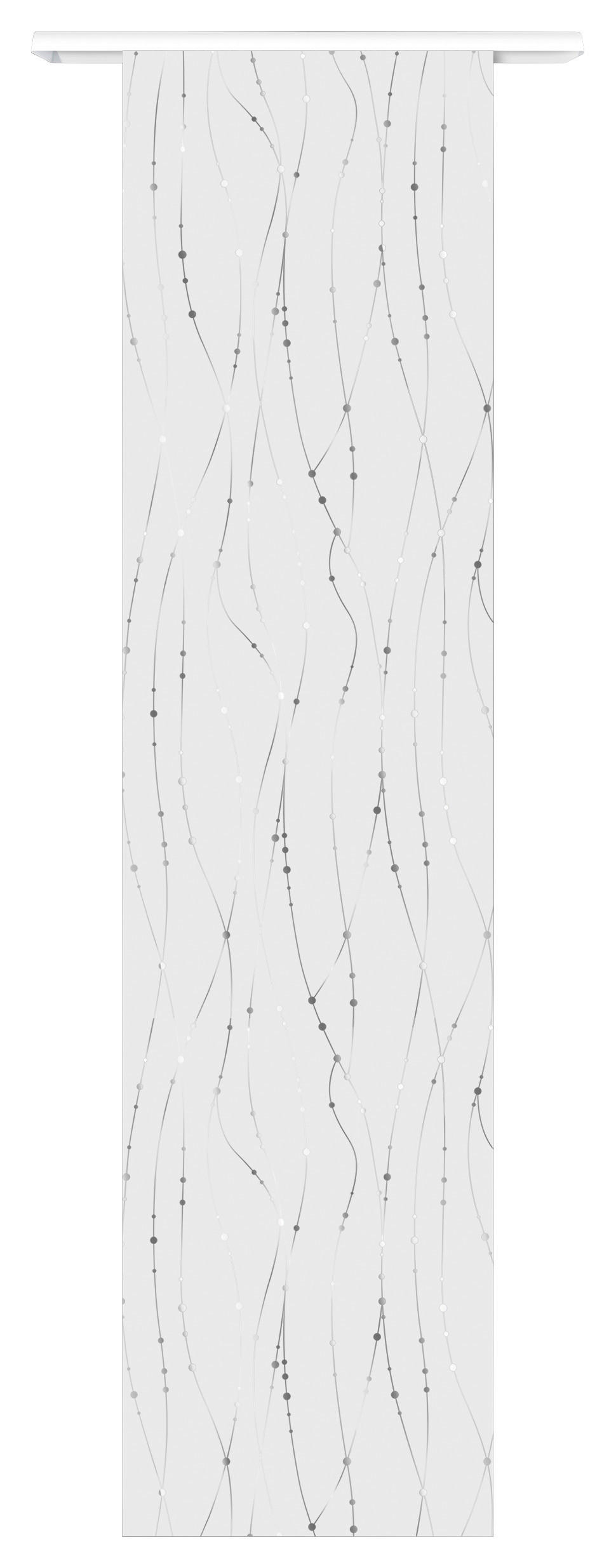 Thumbnail - Schiebevorhang New Point weiß B/L: ca. 60x245 cm