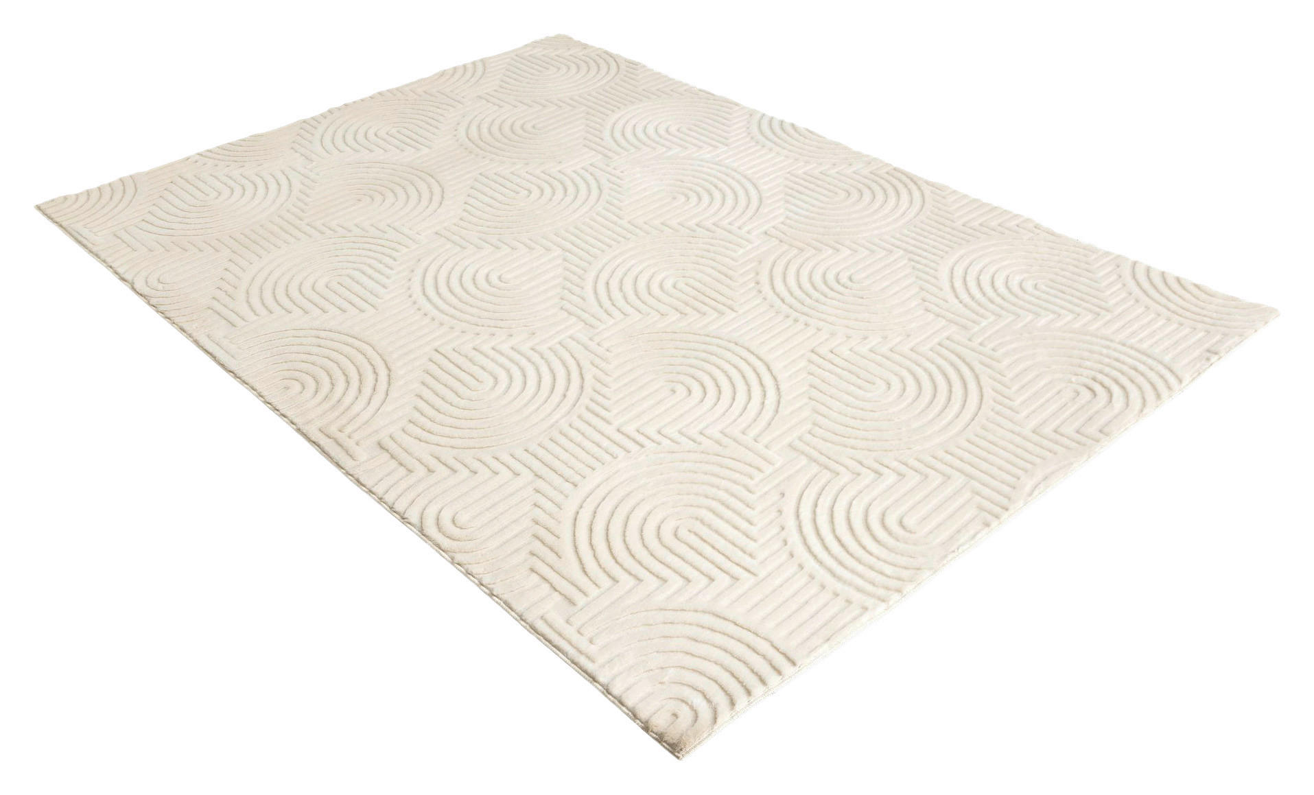 Obsession Teppich Zen Sei creme B/H/L: ca. 120x12x170 cm