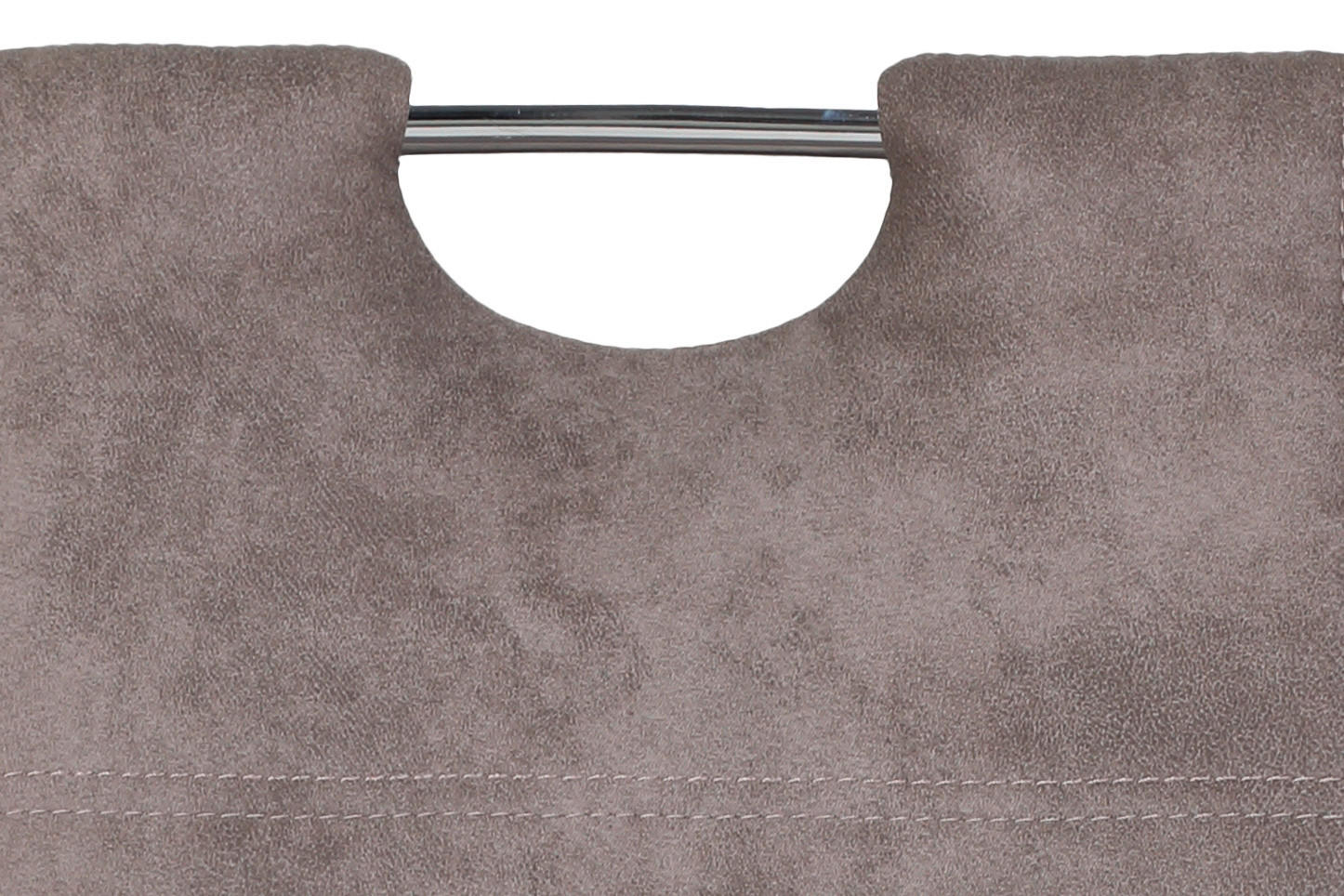 Thumbnail - Stuhl Susi 4er Set grau Vintage Microfaser B/H/T: ca. 44x98x61 cm